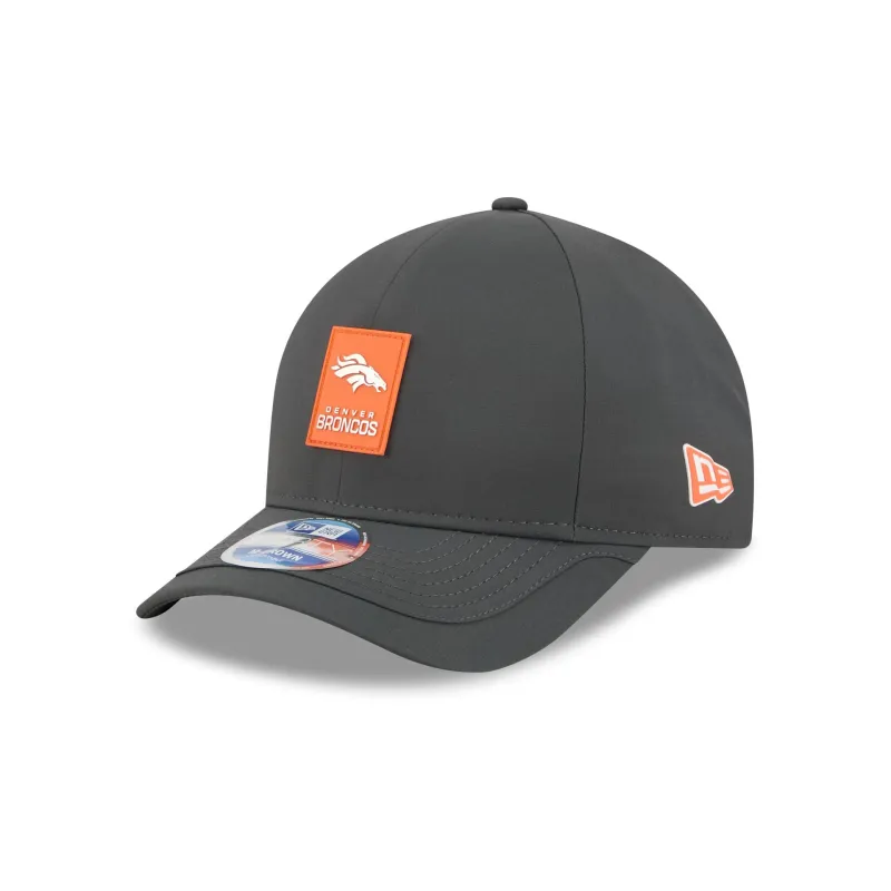 Denver Broncos 2025 Sideline Cold Weather Steel Clouds 9FORTY M-Crown Snapback Hat sold by New Era