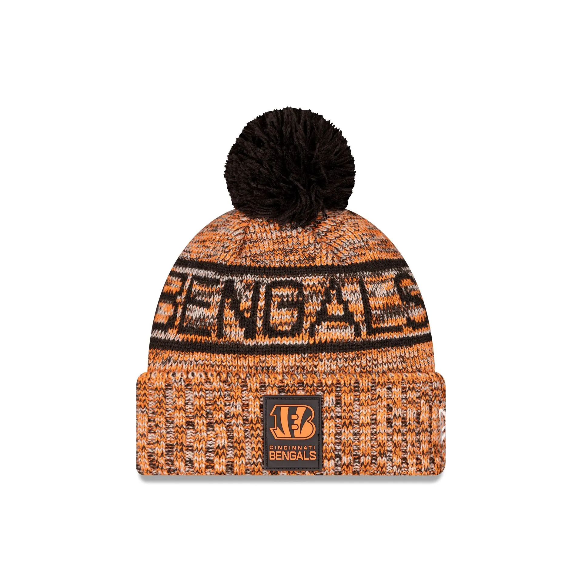 Cincinnati Bengals 2025 Sideline Cold Weather Pom Knit Hat sold by New Era product image thumbnail 2
