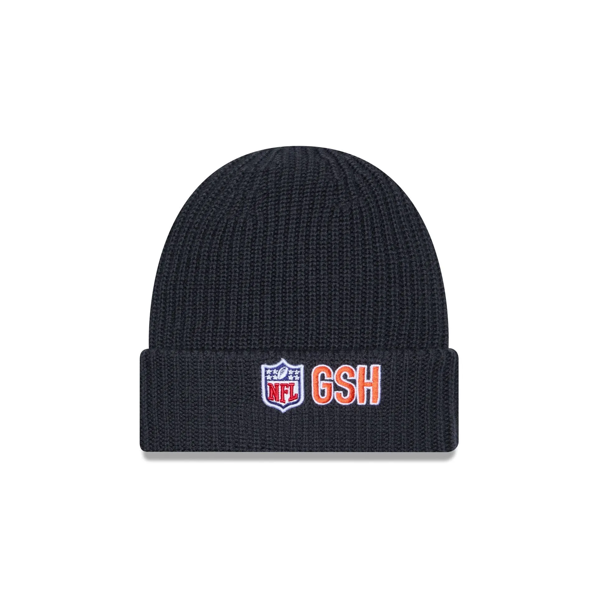 Chicago Bears 2025 Sideline Cold Weather Steel Clouds Cuff Knit Beanie sold by New Era product image thumbnail 3