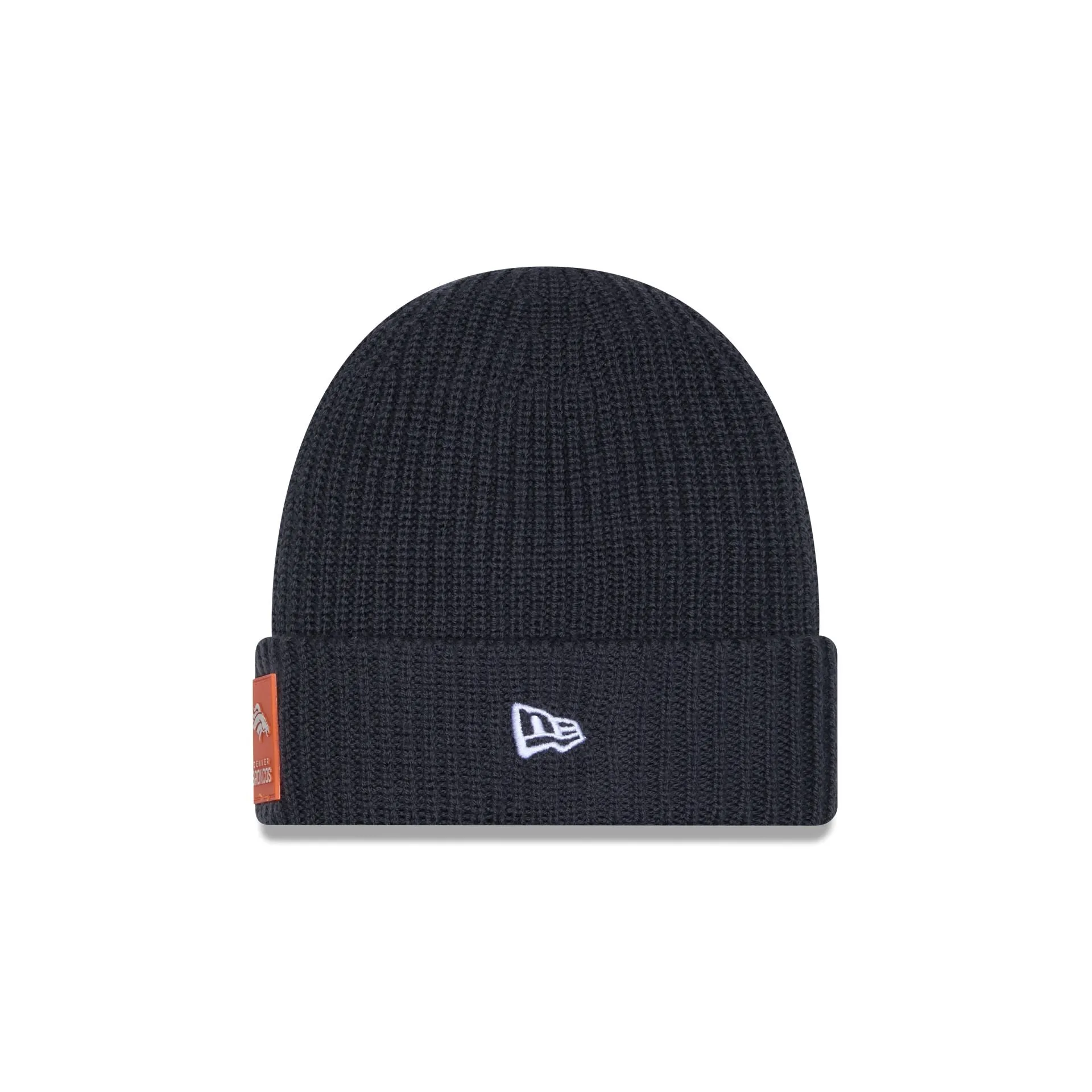 Denver Broncos 2025 Sideline Cold Weather Steel Clouds Cuff Knit Beanie sold by New Era product image thumbnail 2