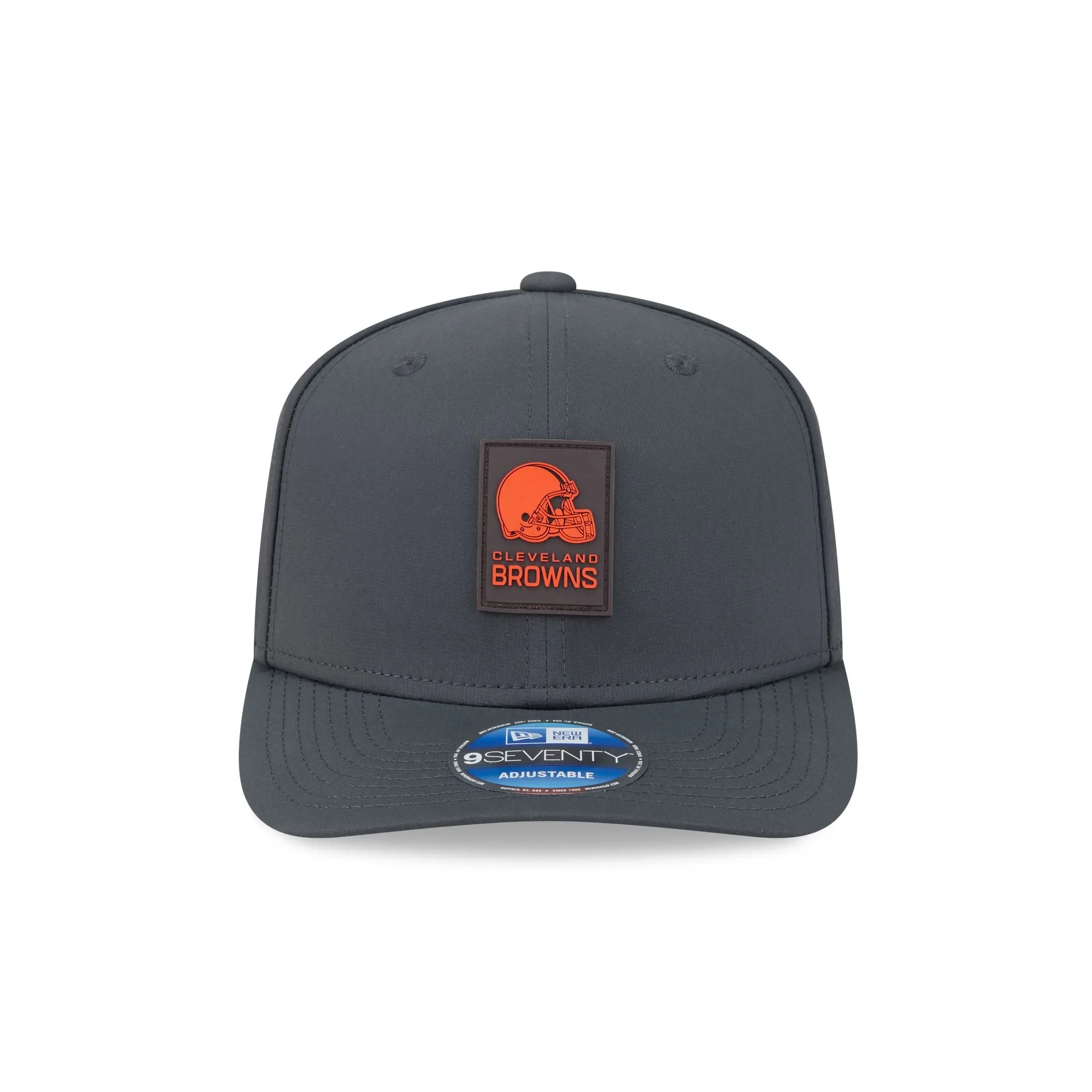 Cleveland Browns 2025 Sideline Cold Weather Steel Clouds 9SEVENTY Stretch-Snap Hat sold by New Era product image thumbnail 3