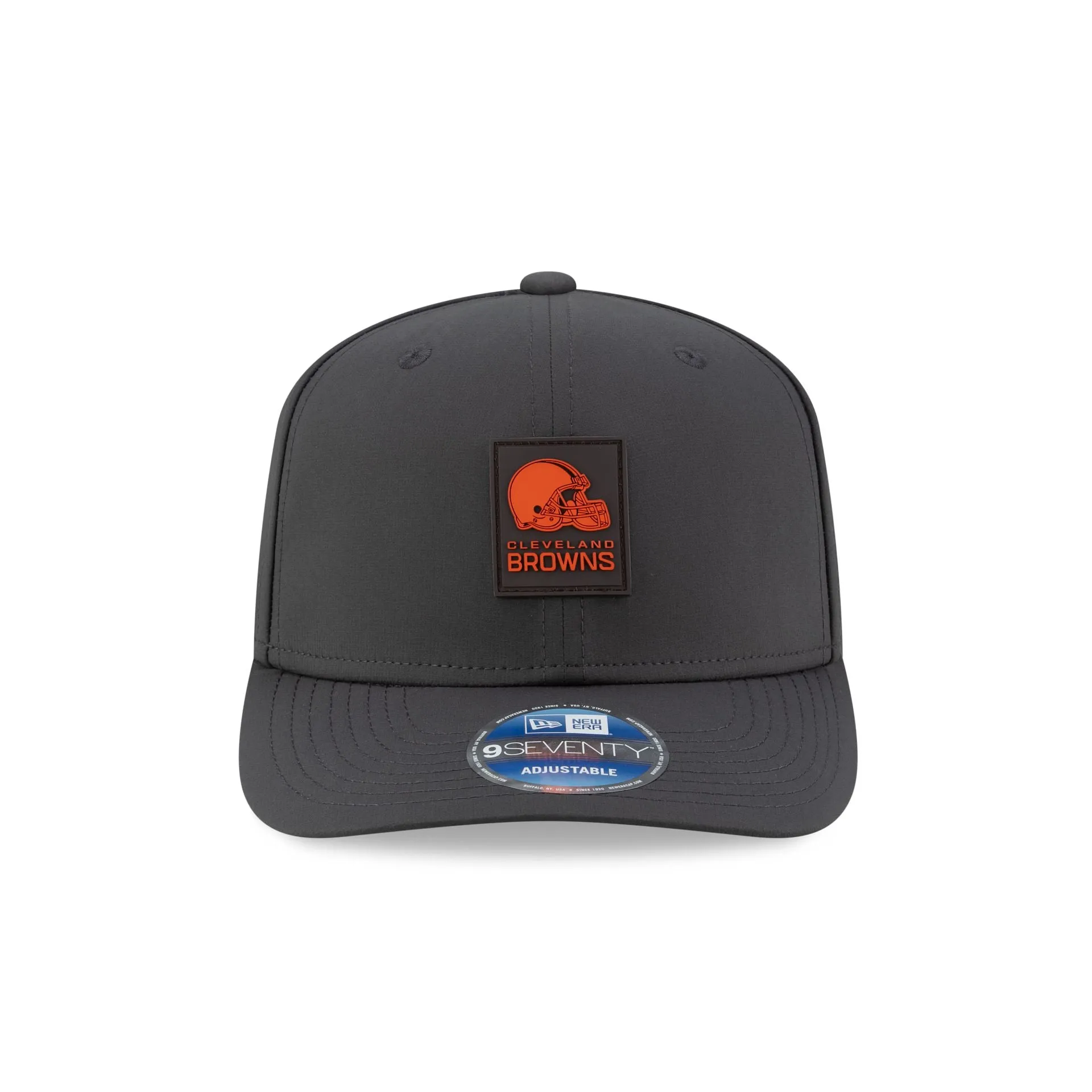 Cleveland Browns 2025 Sideline Cold Weather Steel Clouds 9SEVENTY Stretch-Snap Hat sold by New Era product image thumbnail 4