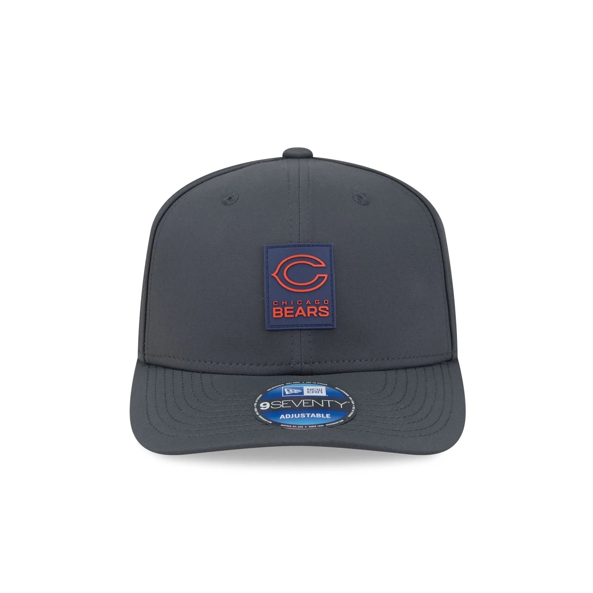 Chicago Bears 2025 Sideline Cold Weather Steel Clouds 9SEVENTY Stretch-Snap Hat sold by New Era product image thumbnail 2