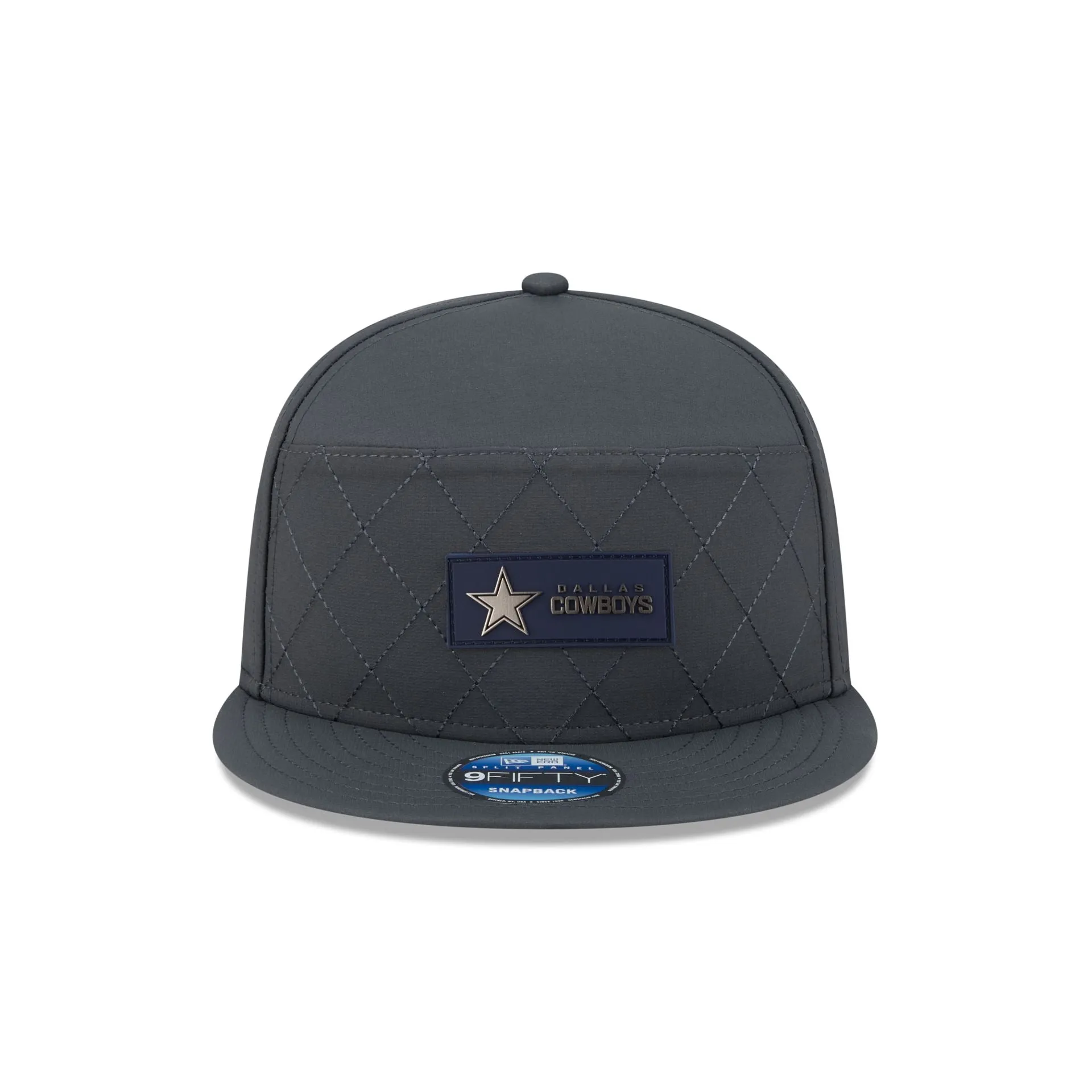 Dallas Cowboys 2025 Sideline Cold Weather Steel Clouds Split Panel 9FIFTY Snapback Hat sold by New Era product image thumbnail 2
