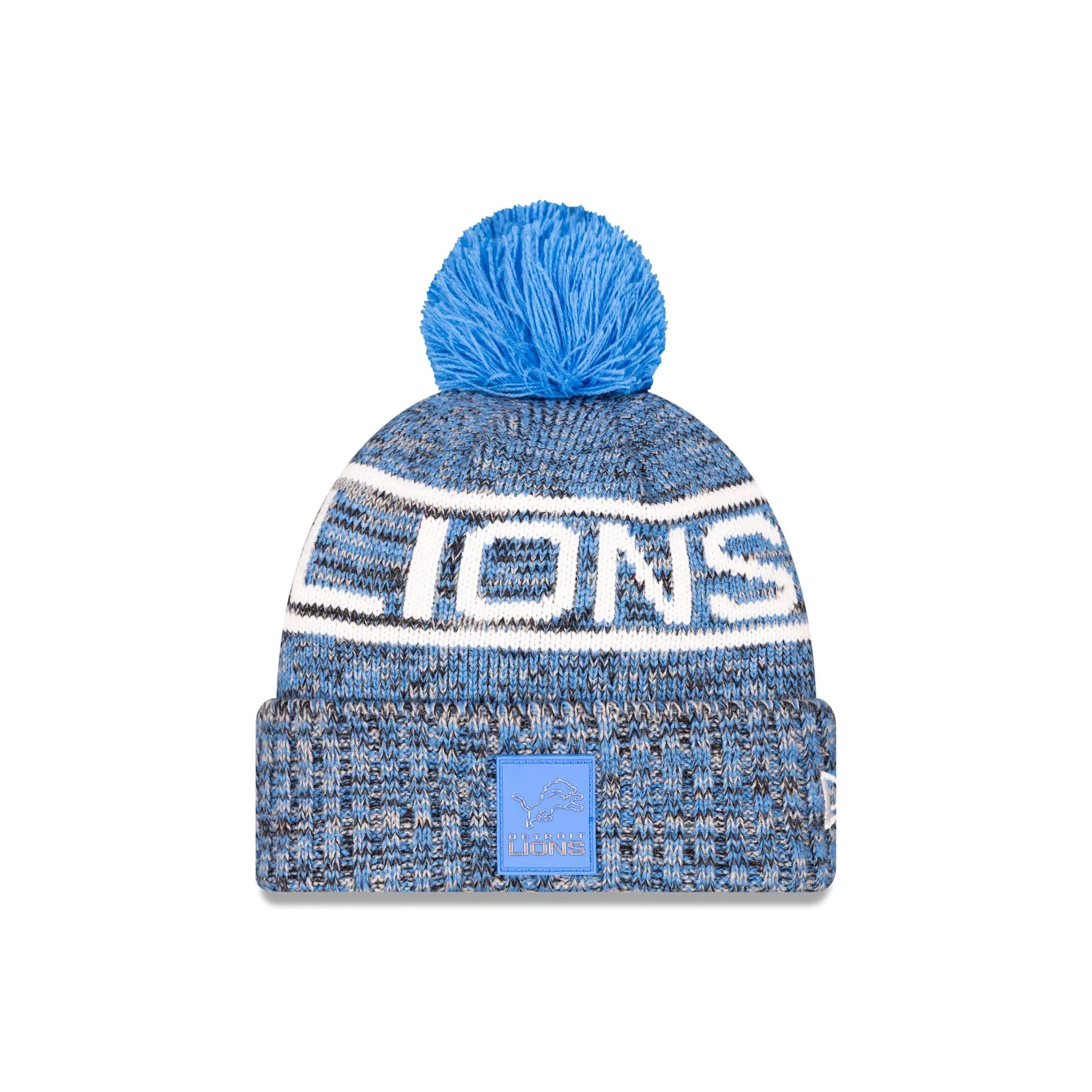 Detroit Lions 2025 Sideline Cold Weather Pom Knit Hat sold by New Era product image thumbnail 2
