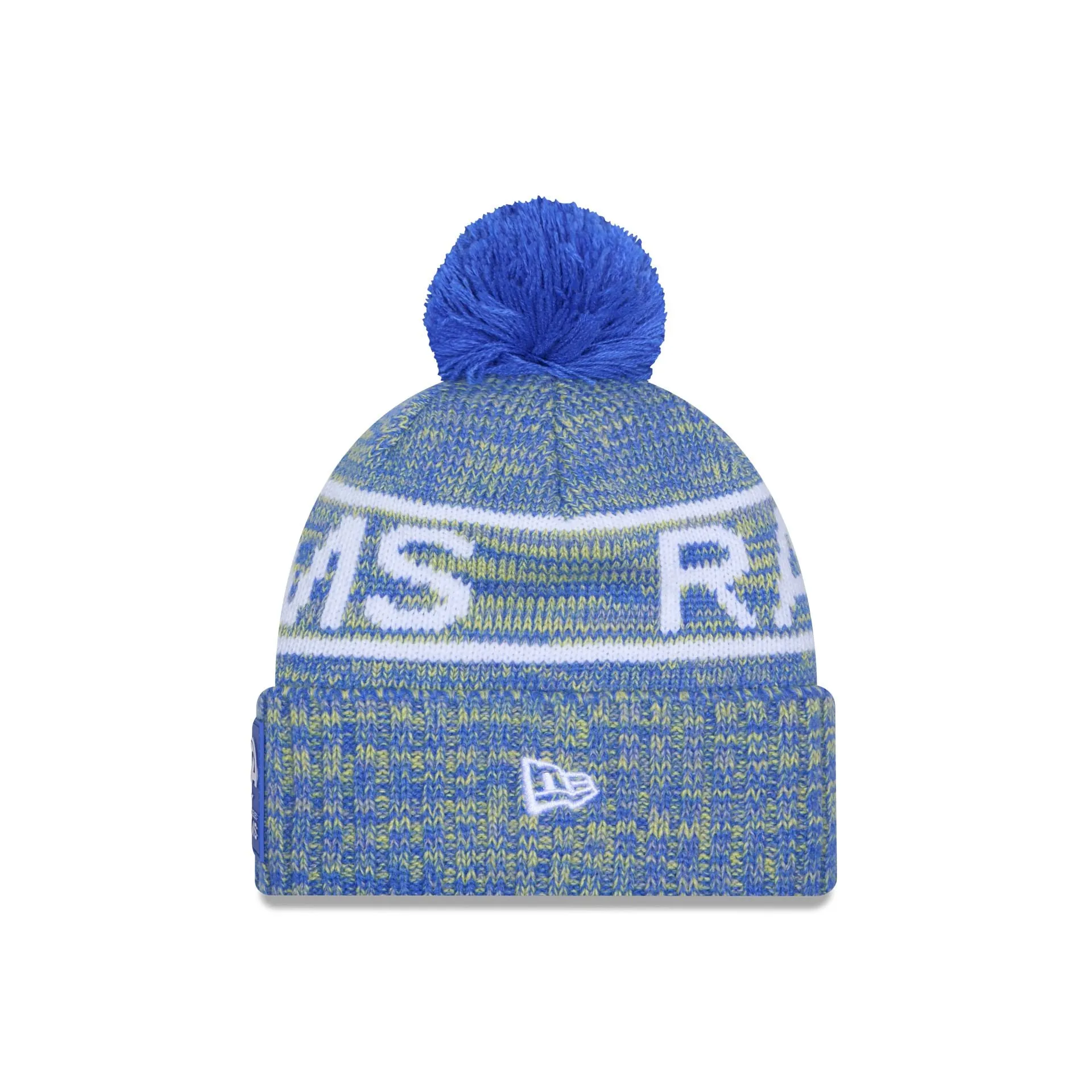 Los Angeles Rams 2025 Sideline Cold Weather Pom Knit Hat sold by New Era product image thumbnail 2