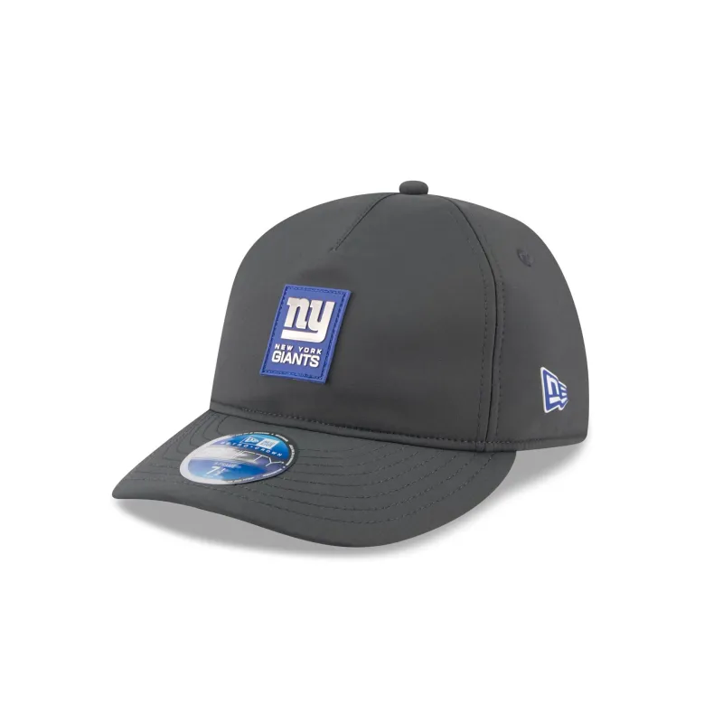 New York Giants 2025 Sideline Cold Weather Steel Clouds Retro Crown 59FIFTY A-Frame Fitted Hat made by New Era