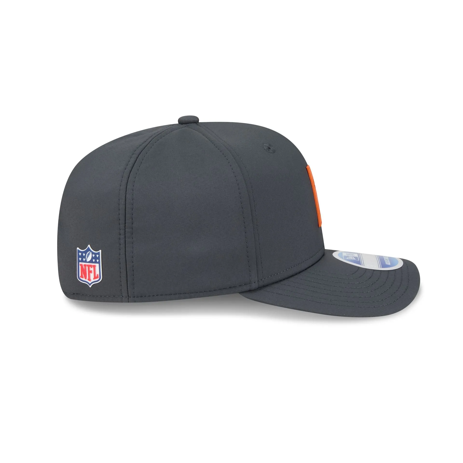 Denver Broncos 2025 Sideline Cold Weather Steel Clouds 9SEVENTY Stretch-Snap Hat sold by New Era product image thumbnail 5