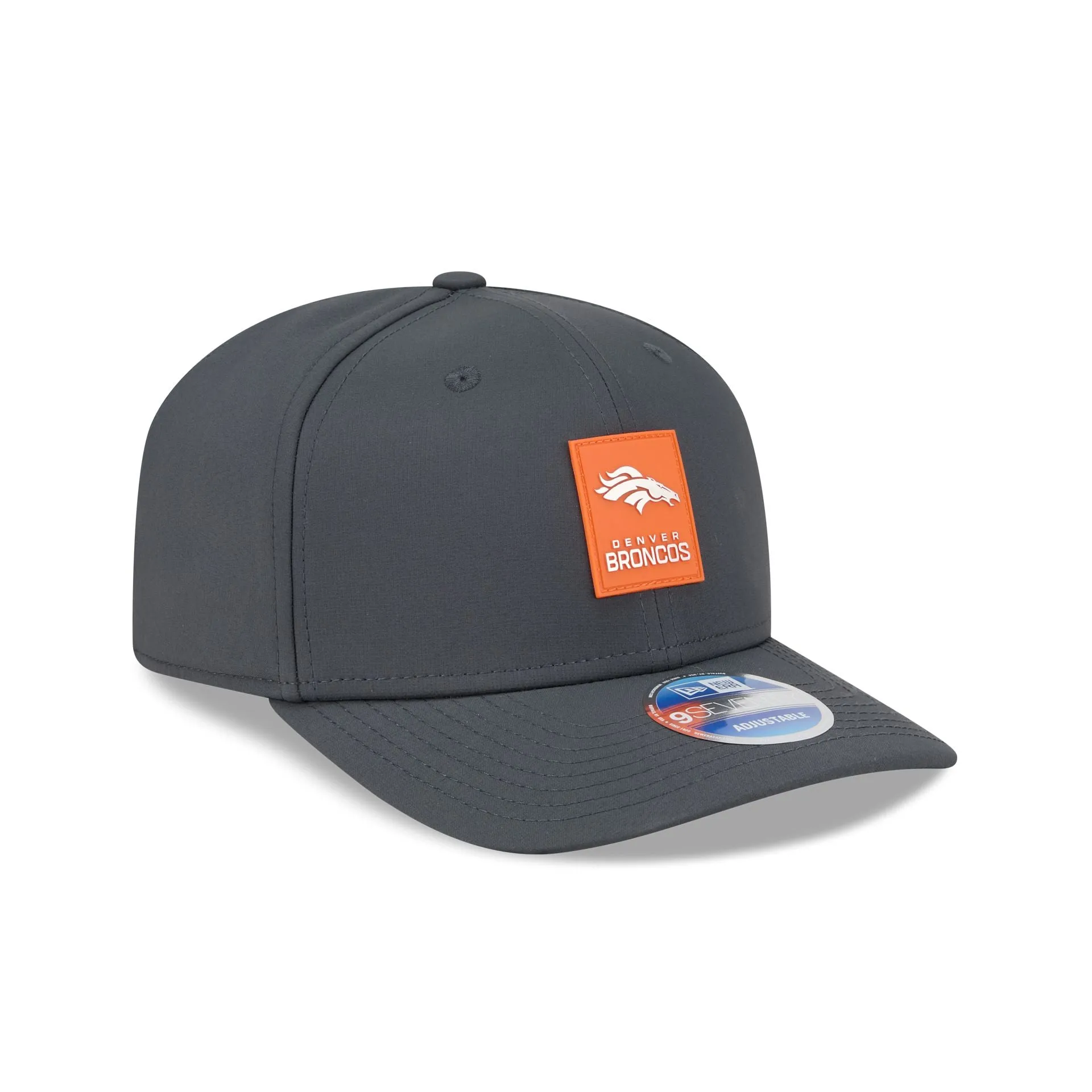 Denver Broncos 2025 Sideline Cold Weather Steel Clouds 9SEVENTY Stretch-Snap Hat sold by New Era product image thumbnail 3