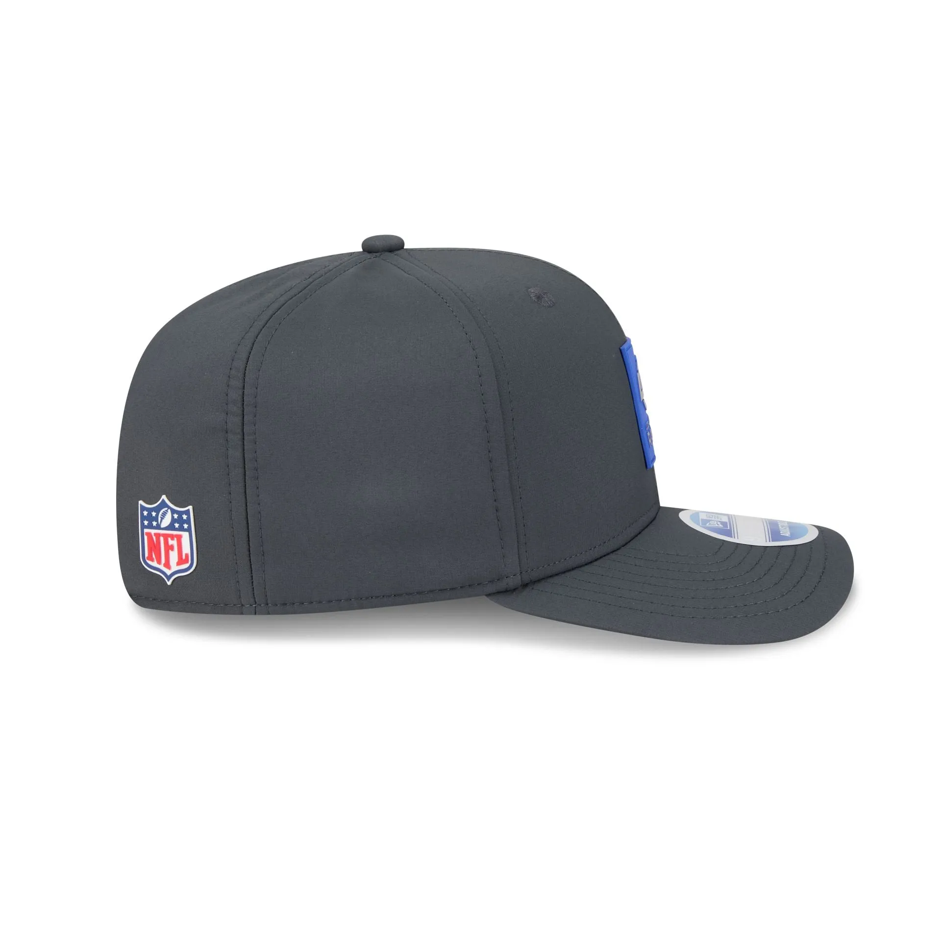 Los Angeles Rams 2025 Sideline Cold Weather Steel Clouds 9SEVENTY Stretch-Snap Hat sold by New Era product image thumbnail 5