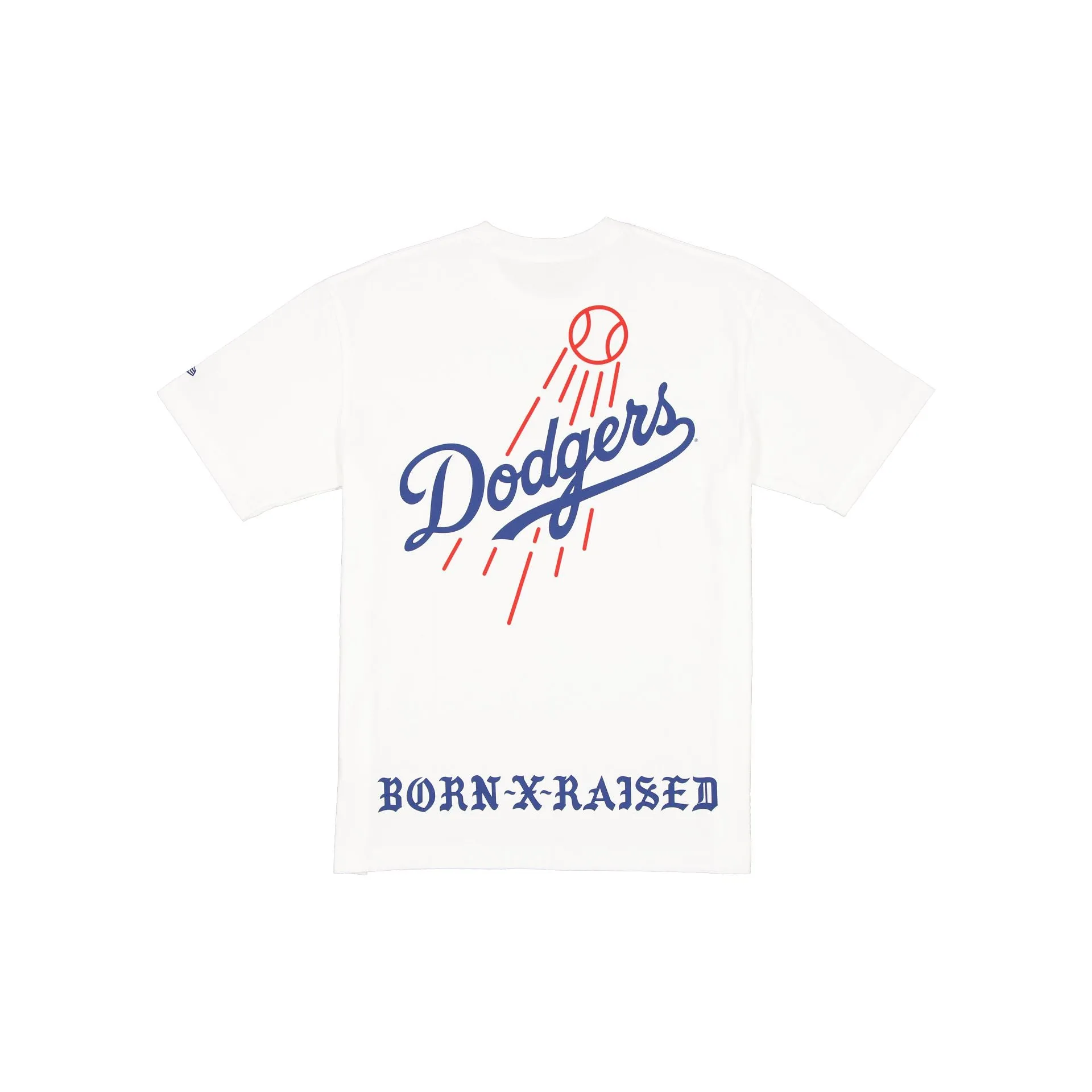 Born x Raised x Los Angeles Dodgers Fly Ball White T-Shirt sold by New Era product image thumbnail 2