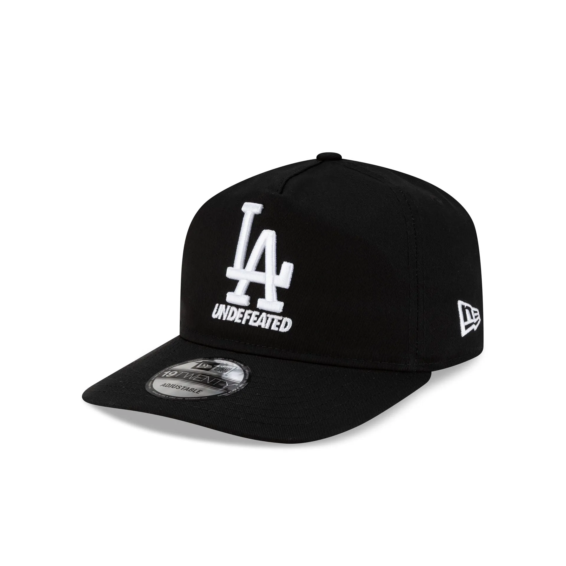 Undefeated x Los Angeles Dodgers Stacked Black 19TWENTY Adjustable Hat sold by New Era product image thumbnail 3