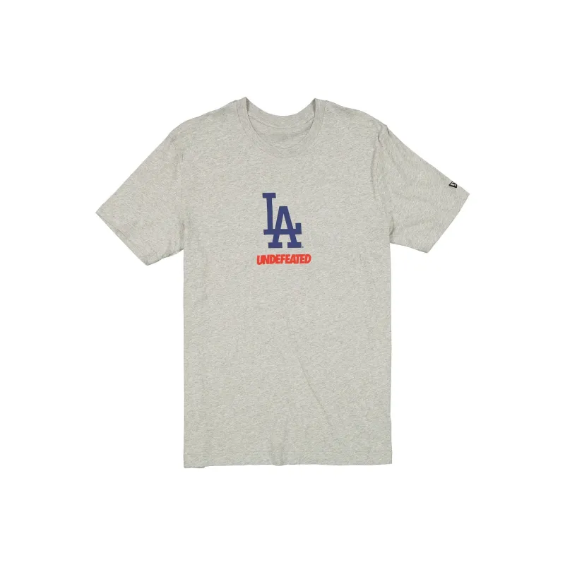 Undefeated x Los Angeles Dodgers Tally Gray T-Shirt sold by New Era