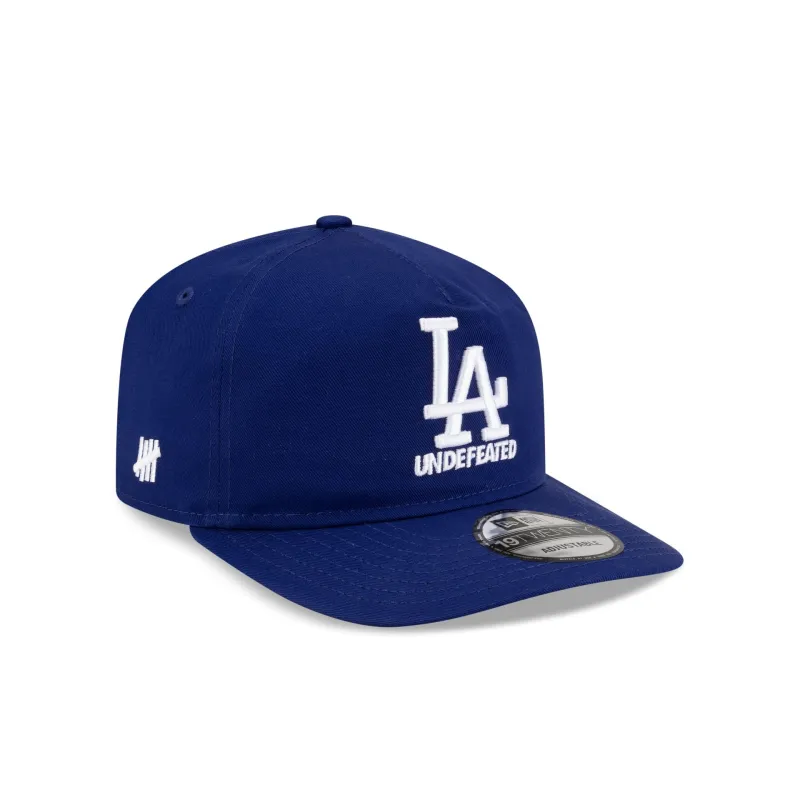 Undefeated x Los Angeles Dodgers Stacked Blue 19TWENTY Adjustable Hat sold by New Era