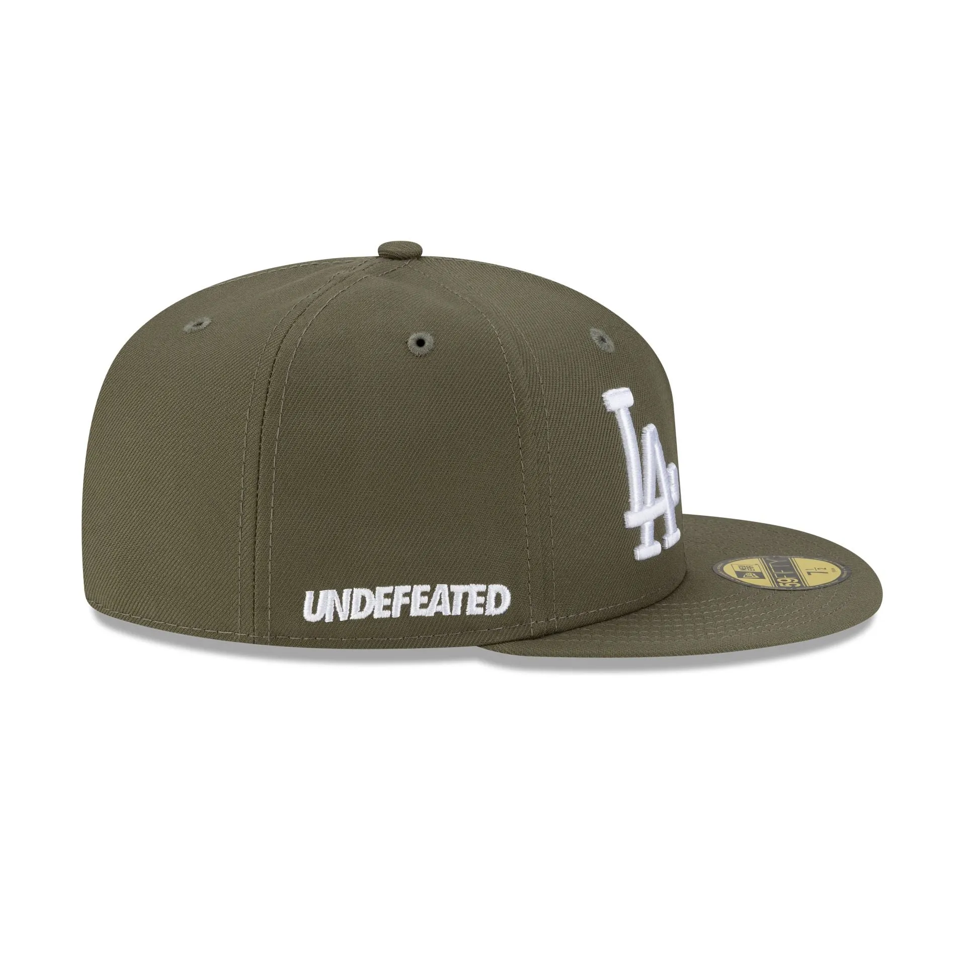 Undefeated x Los Angeles Dodgers Tally Olive 59FIFTY Fitted Hat sold by New Era product image thumbnail 4