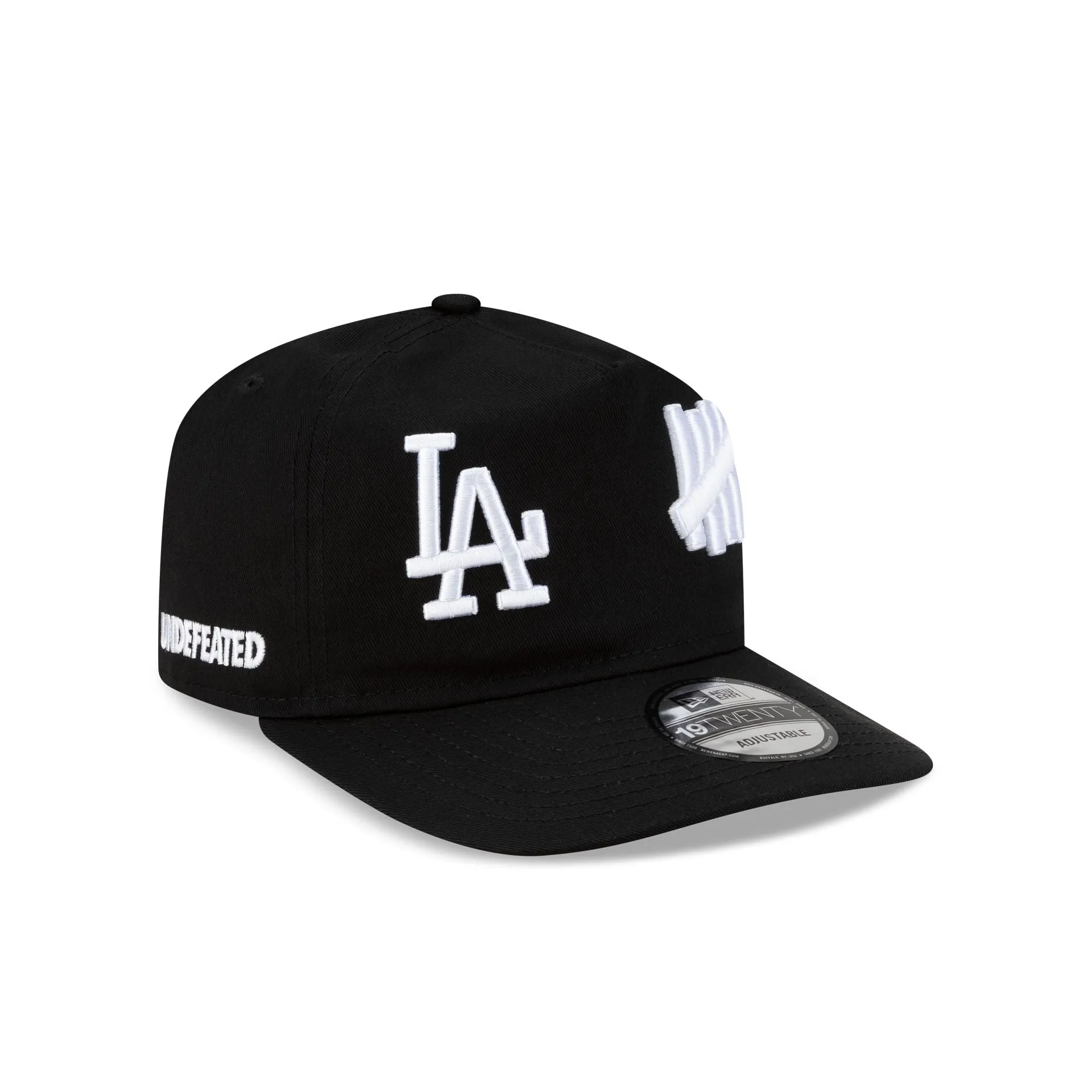 Undefeated x Los Angeles Dodgers Tally Black 19TWENTY Adjustable Hat sold by New Era