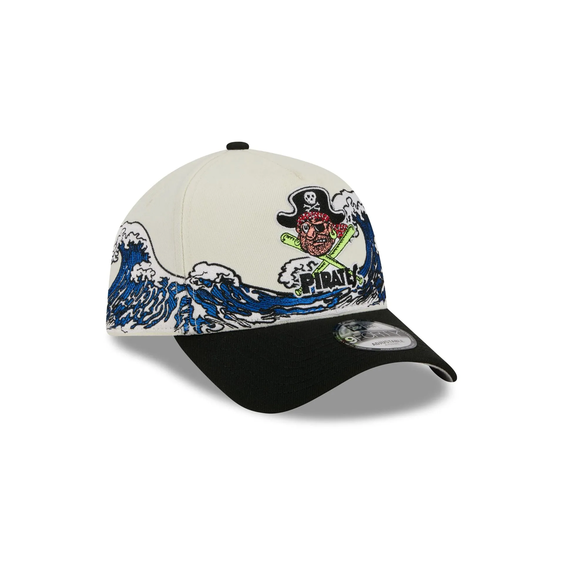 Pittsburgh Pirates Tidal Flow 9FORTY A-Frame Snapback Hat sold by New Era product image thumbnail 3