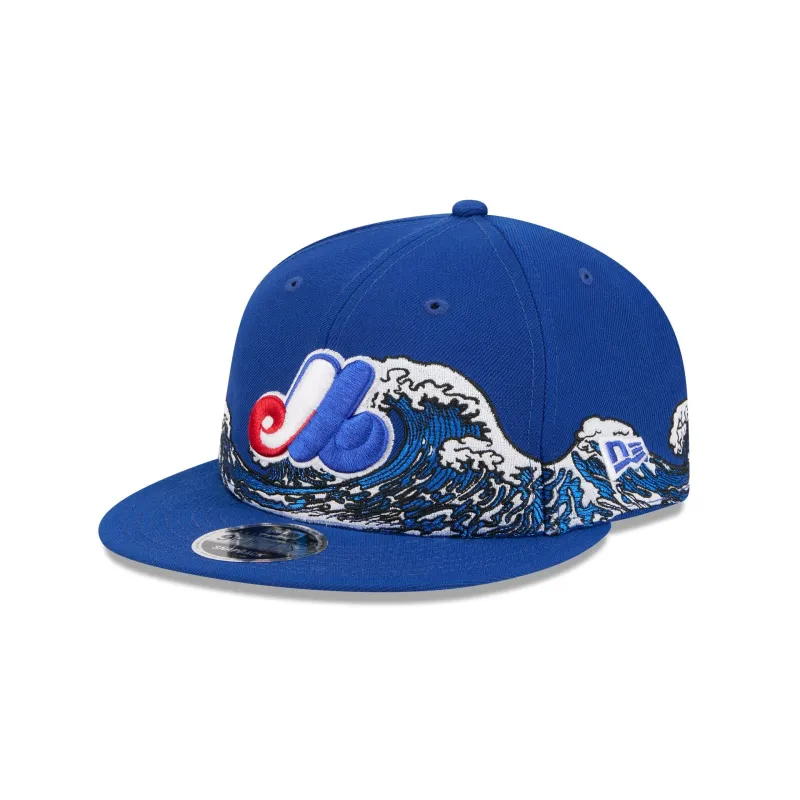 Montreal Expos Tidal Flow Retro Crown 9FIFTY Adjustable Hat sold by New Era