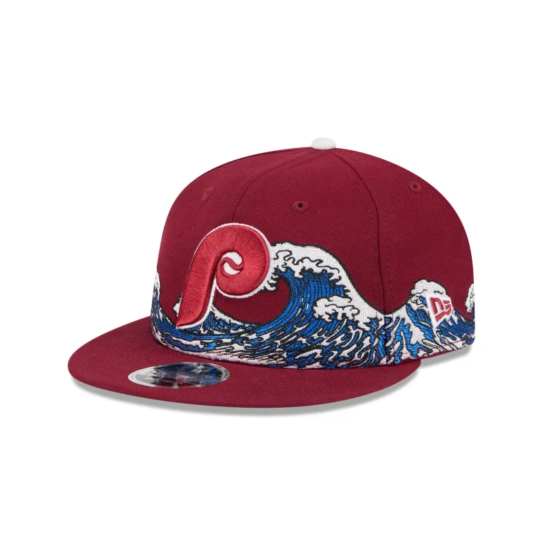 Philadelphia Phillies Tidal Flow Retro Crown 9FIFTY Adjustable Hat sold by New Era