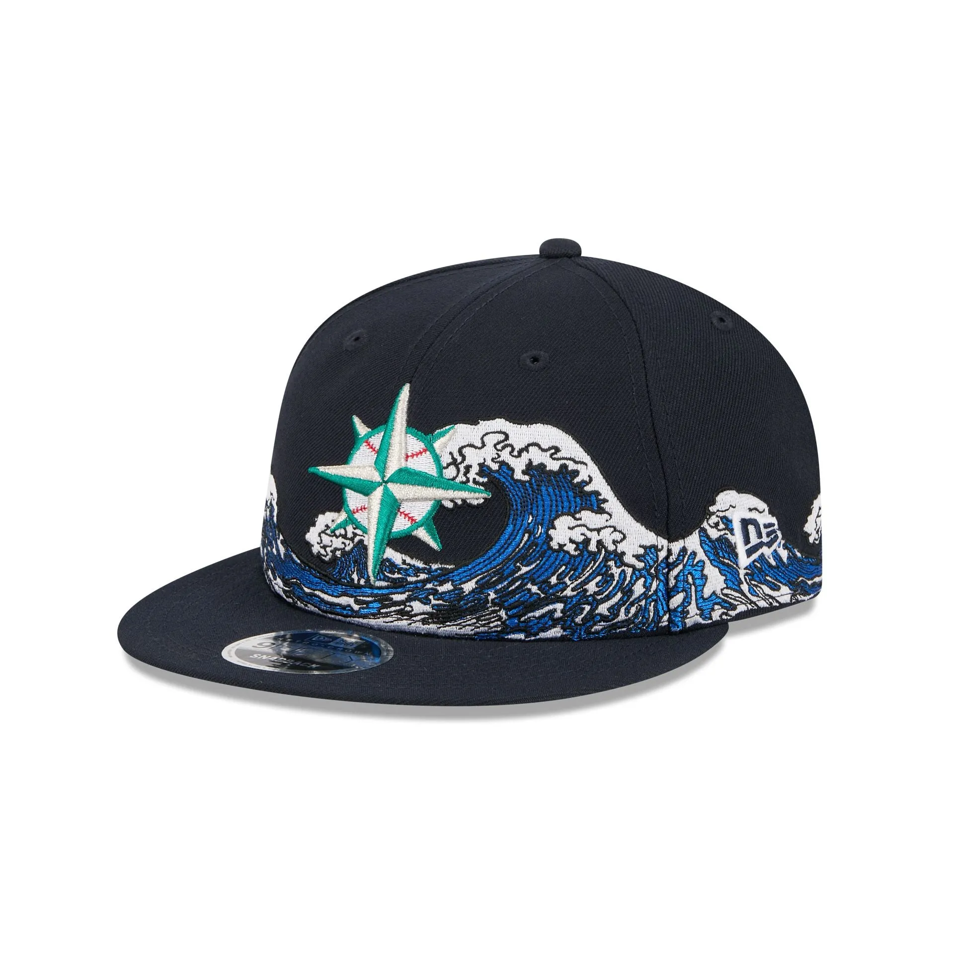 Seattle Mariners Tidal Flow Retro Crown 9FIFTY Adjustable Hat sold by New Era