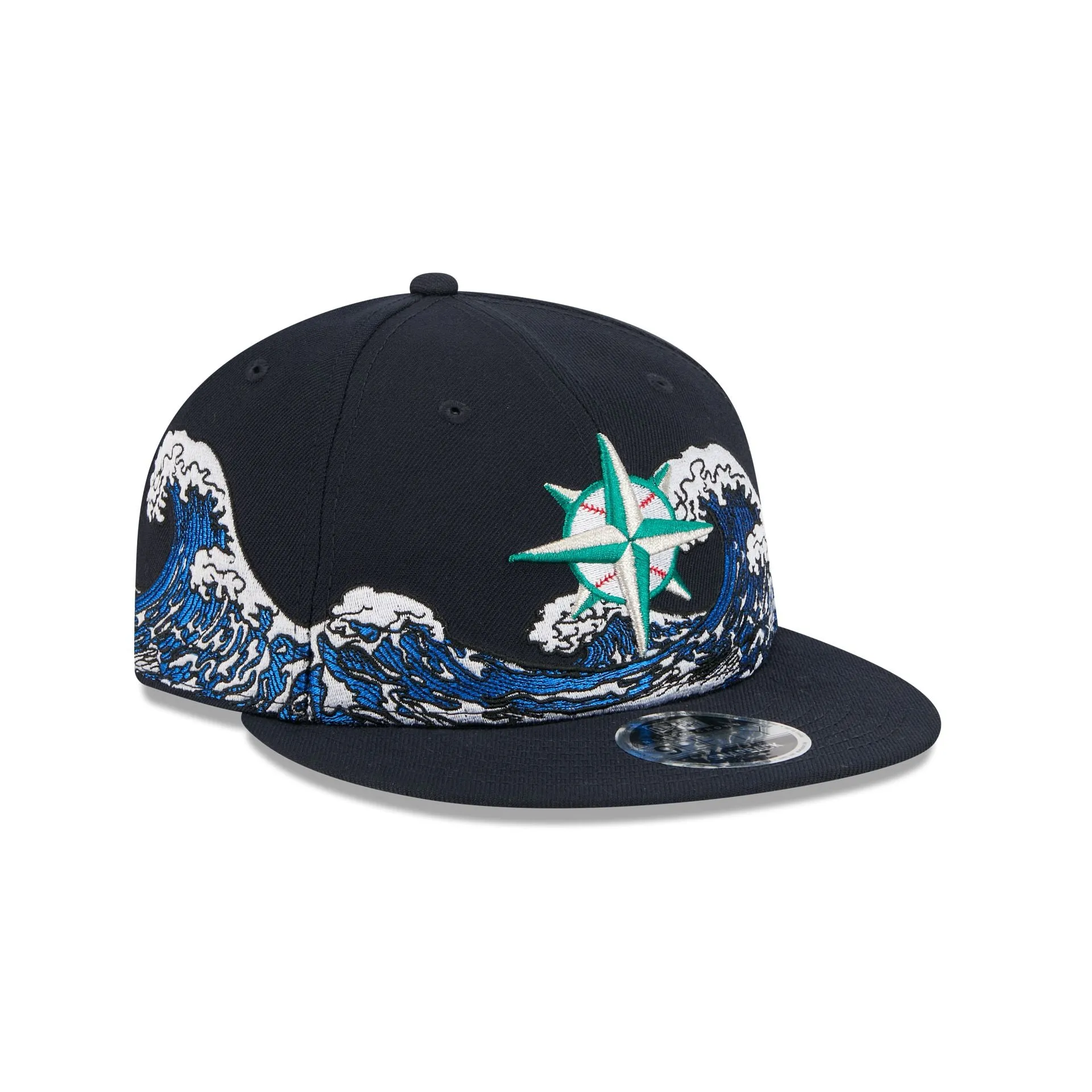 Seattle Mariners Tidal Flow Retro Crown 9FIFTY Adjustable Hat sold by New Era product image thumbnail 3