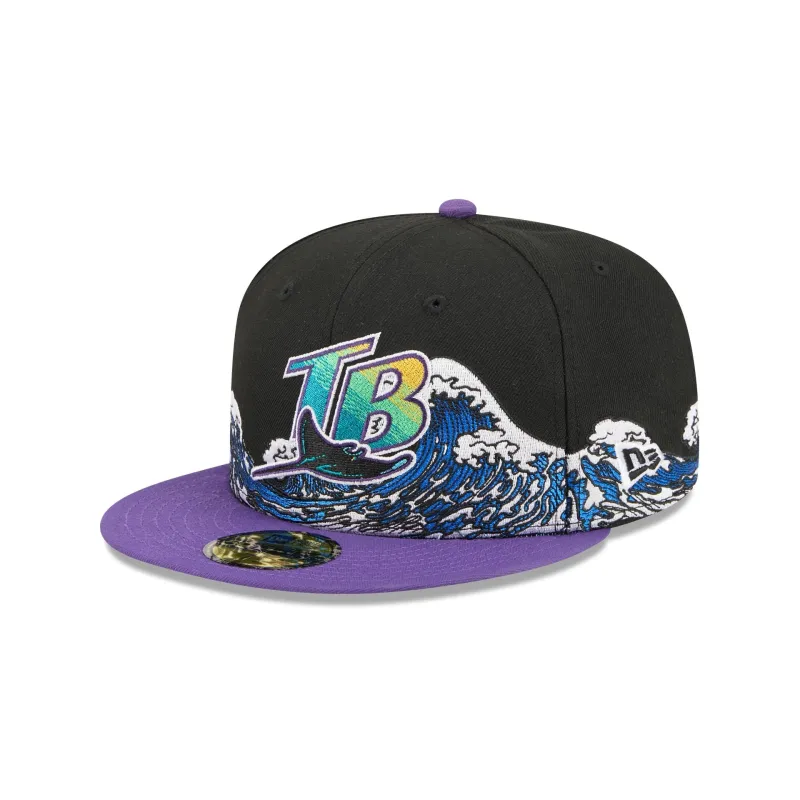 Tampa Bay Rays Tidal Flow 59FIFTY Fitted Hat sold by New Era