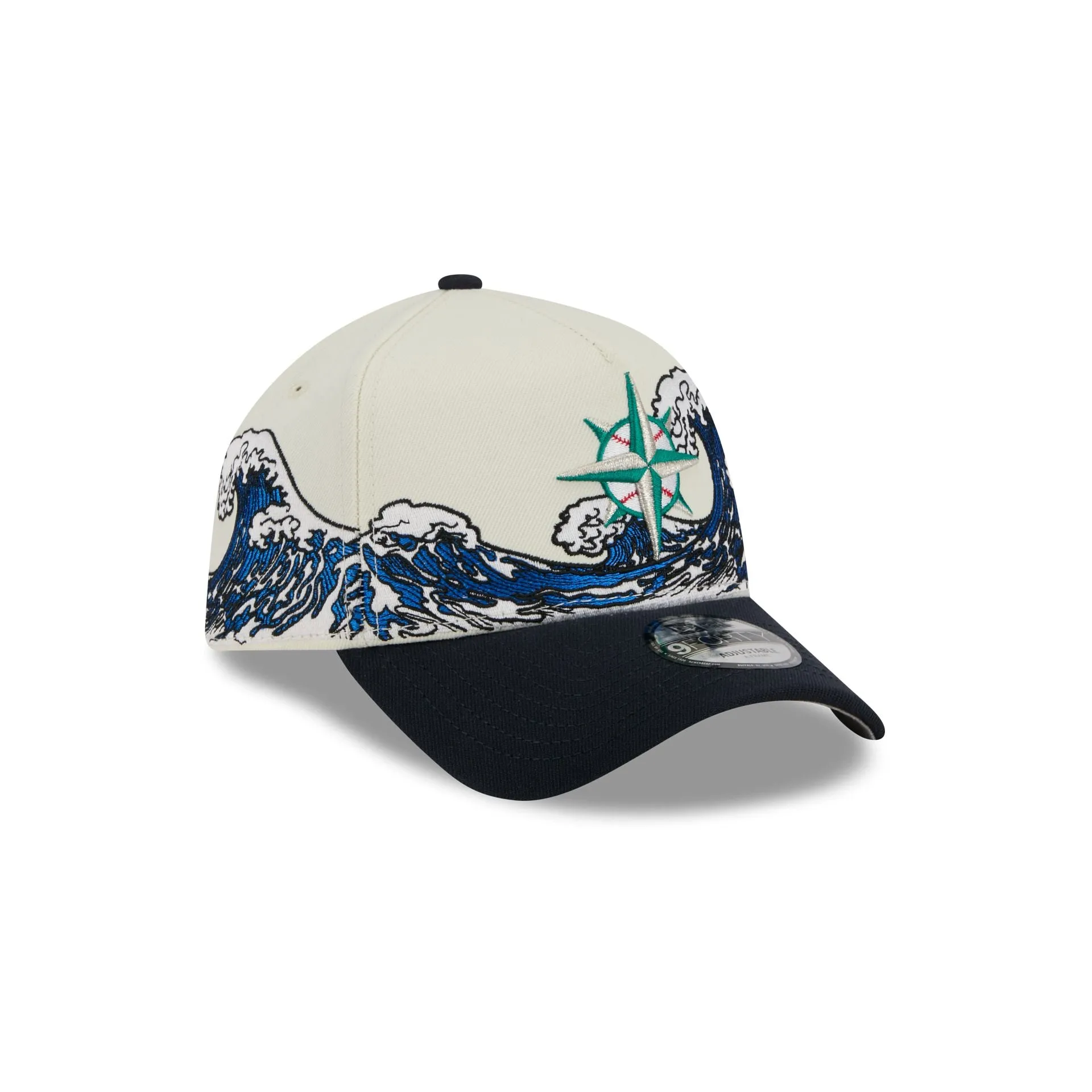 Seattle Mariners Tidal Flow 9FORTY A-Frame Snapback Hat sold by New Era product image thumbnail 3