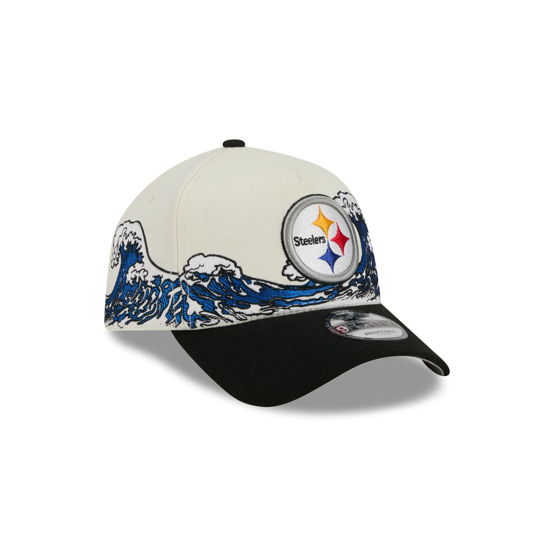 Pittsburgh Steelers Tidal Flow 9FORTY A-Frame Snapback Hat sold by New Era product image thumbnail 3