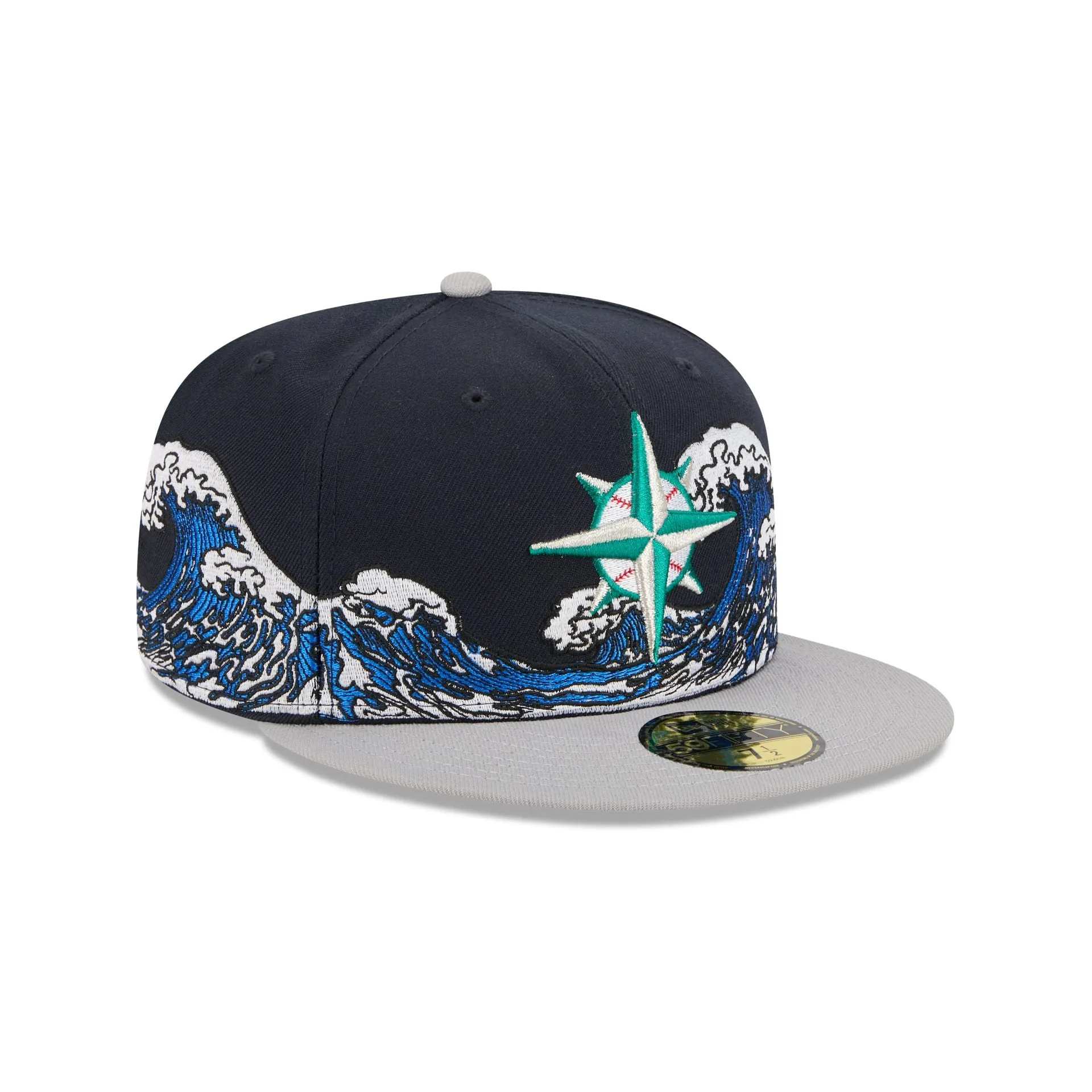 Seattle Mariners Tidal Flow 59FIFTY Fitted Hat sold by New Era product image thumbnail 3