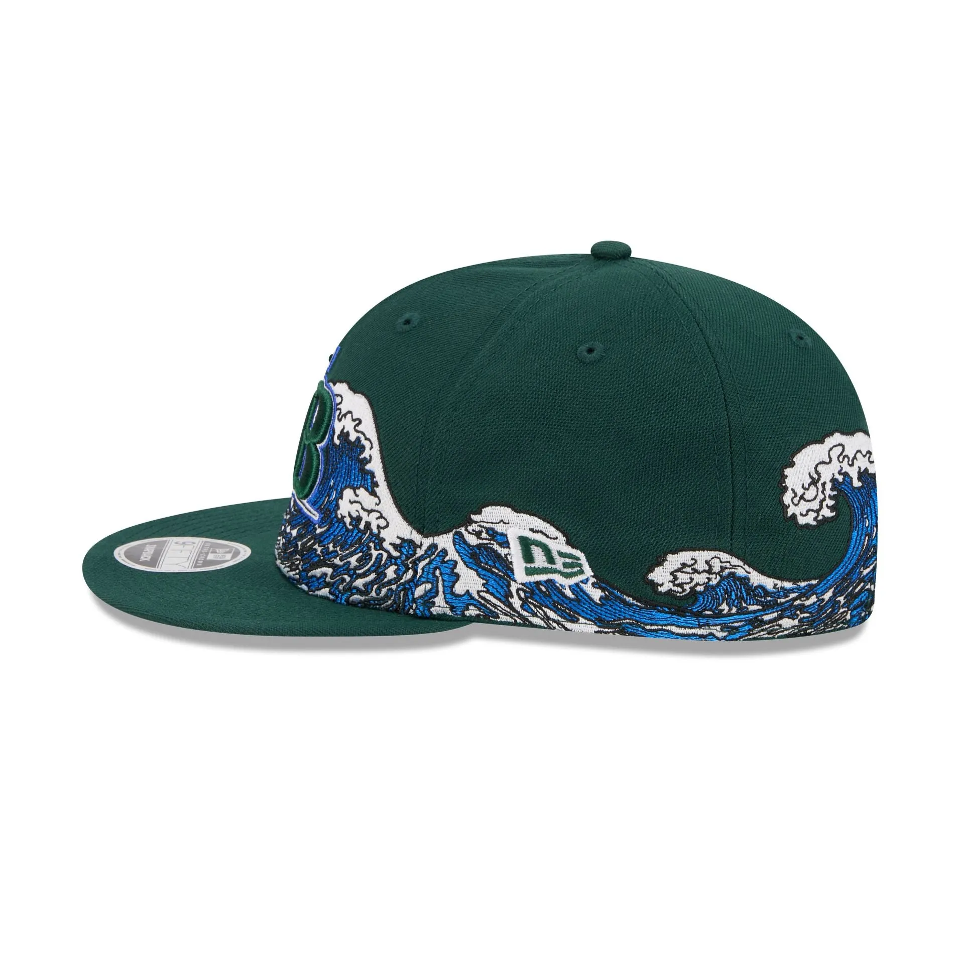 Tampa Bay Rays Tidal Flow Retro Crown 9FIFTY Adjustable Hat sold by New Era product image thumbnail 4