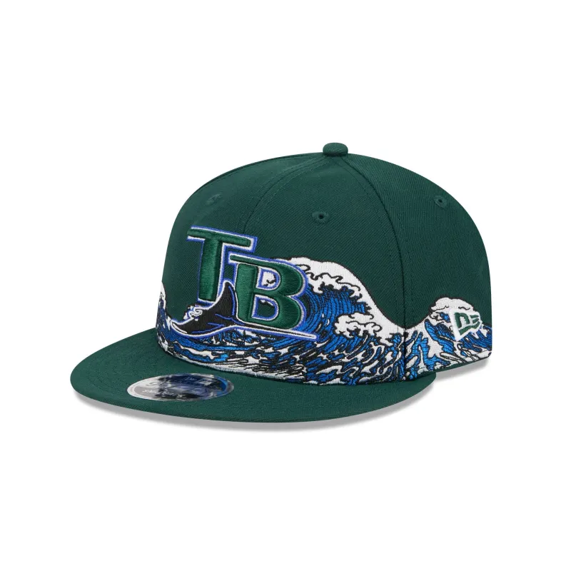 Tampa Bay Rays Tidal Flow Retro Crown 9FIFTY Adjustable Hat sold by New Era
