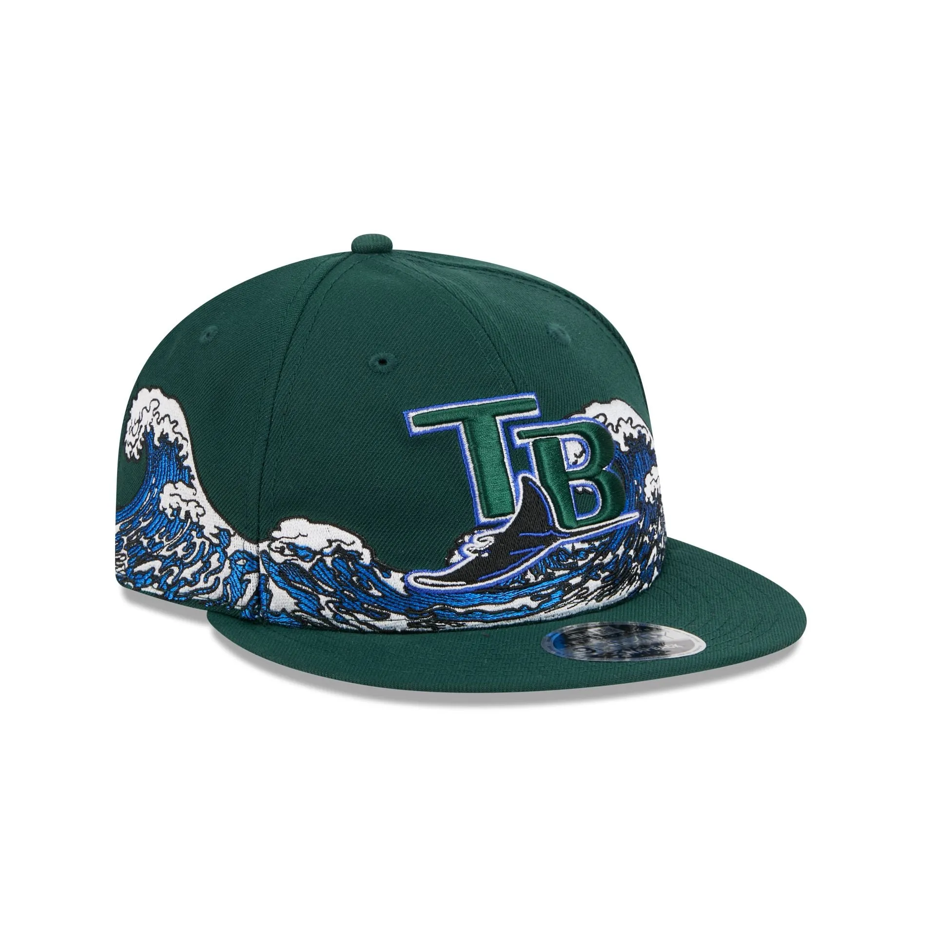 Tampa Bay Rays Tidal Flow Retro Crown 9FIFTY Adjustable Hat sold by New Era product image thumbnail 3