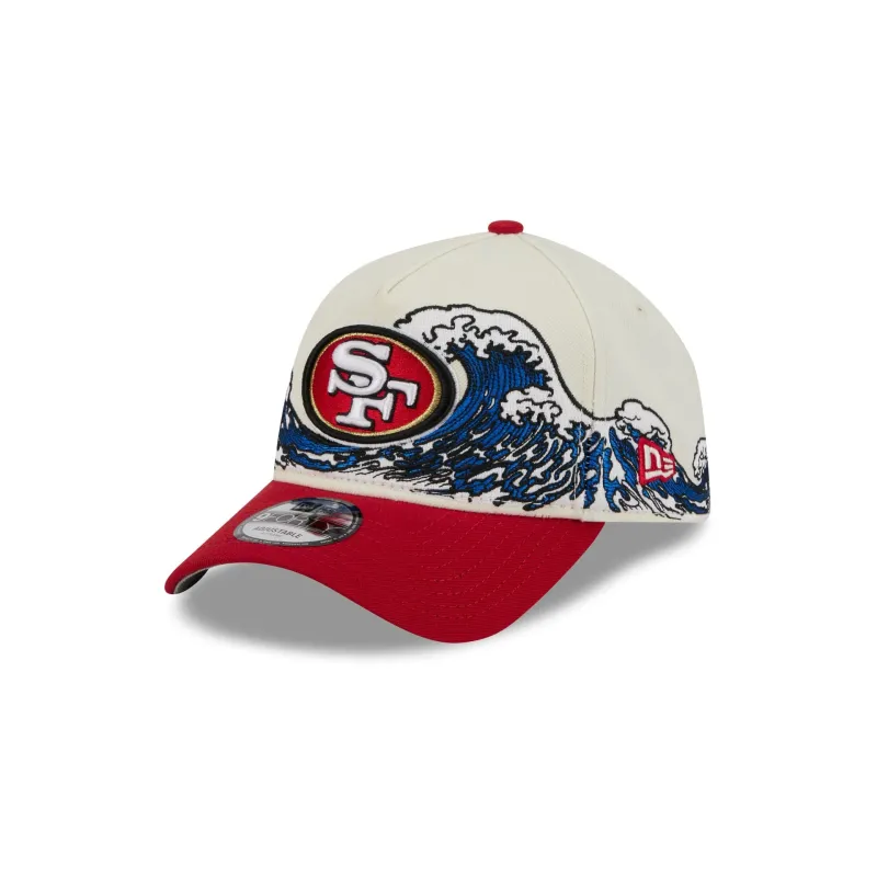 San Francisco 49ers Tidal Flow 9FORTY A-Frame Snapback Hat sold by New Era