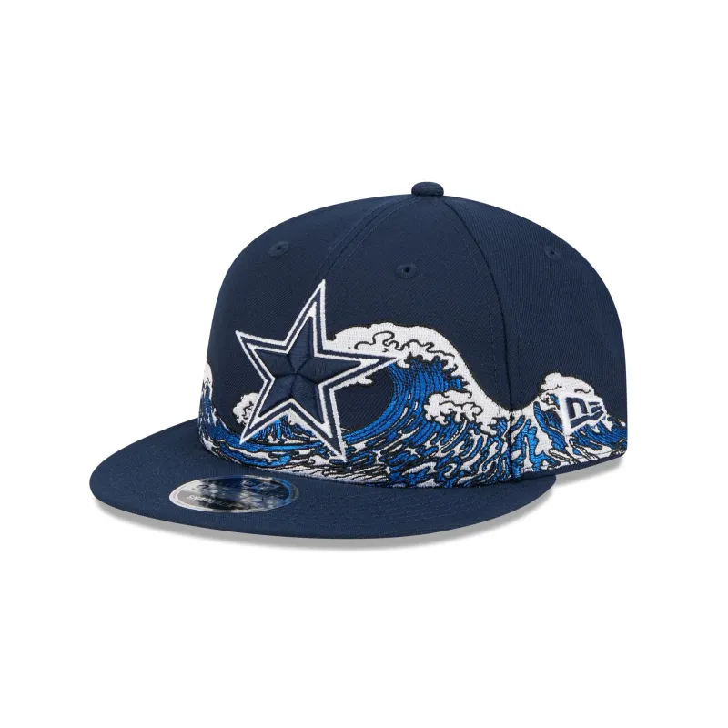 Dallas Cowboys Tidal Flow Retro Crown 9FIFTY Adjustable Hat sold by New Era