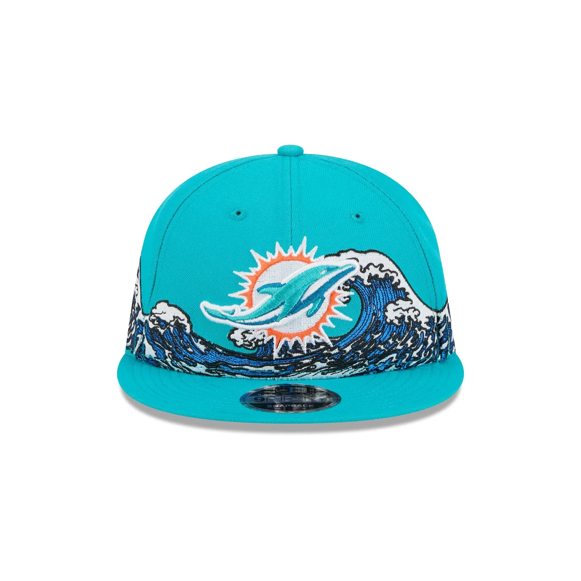 Miami Dolphins Tidal Flow Retro Crown 9FIFTY Adjustable Hat sold by New Era product image thumbnail 2