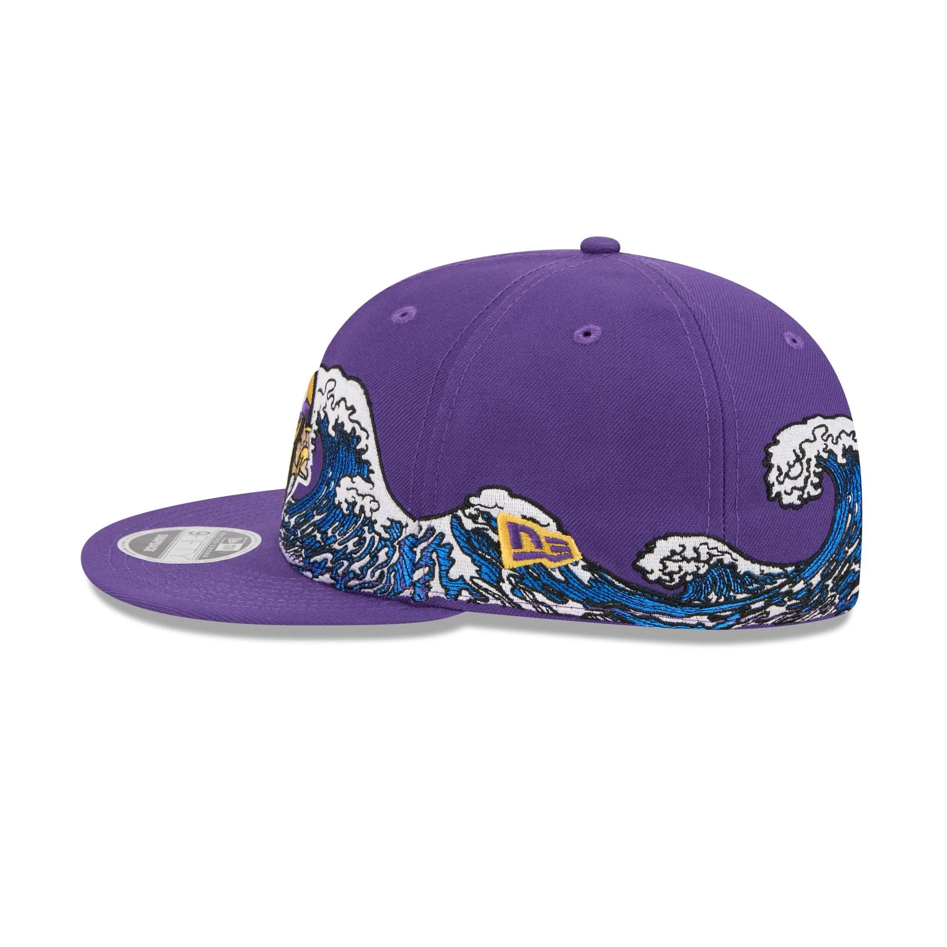 Minnesota Vikings Tidal Flow Retro Crown 9FIFTY Adjustable Hat sold by New Era product image thumbnail 4