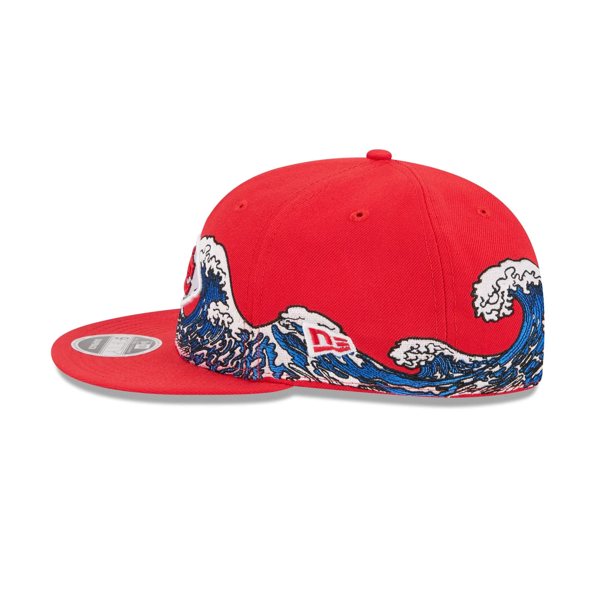 Kansas City Chiefs Tidal Flow Retro Crown 9FIFTY Adjustable Hat sold by New Era product image thumbnail 4