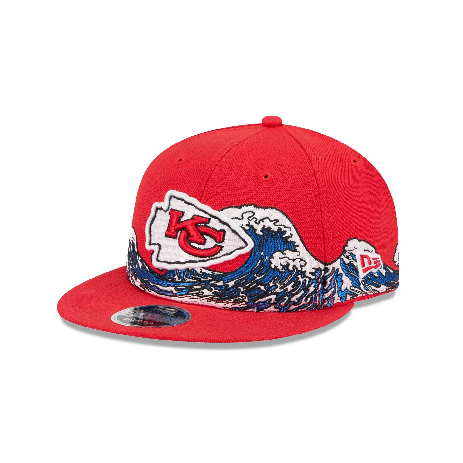 Kansas City Chiefs Tidal Flow Retro Crown 9FIFTY Adjustable Hat sold by New Era