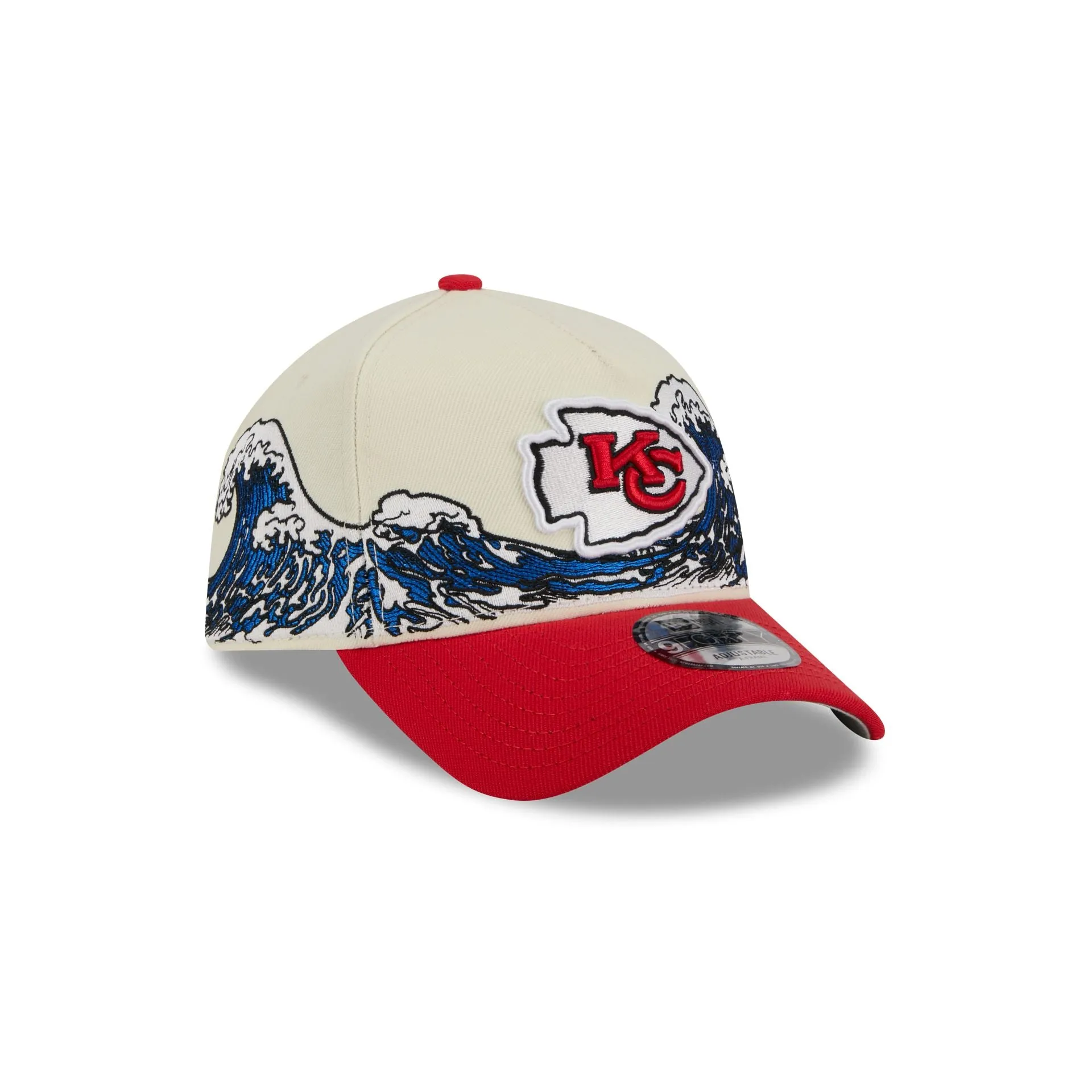 Kansas City Chiefs Tidal Flow 9FORTY A-Frame Snapback Hat sold by New Era product image thumbnail 3