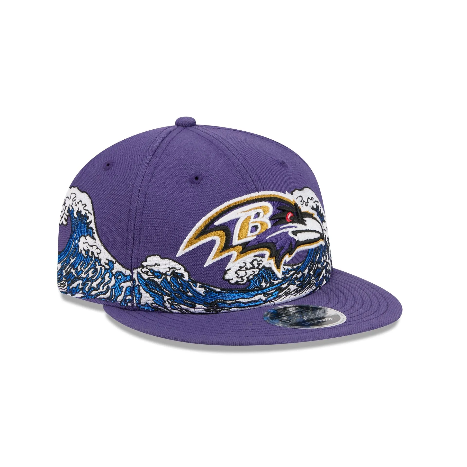 Baltimore Ravens Tidal Flow Retro Crown 9FIFTY Adjustable Hat sold by New Era product image thumbnail 3