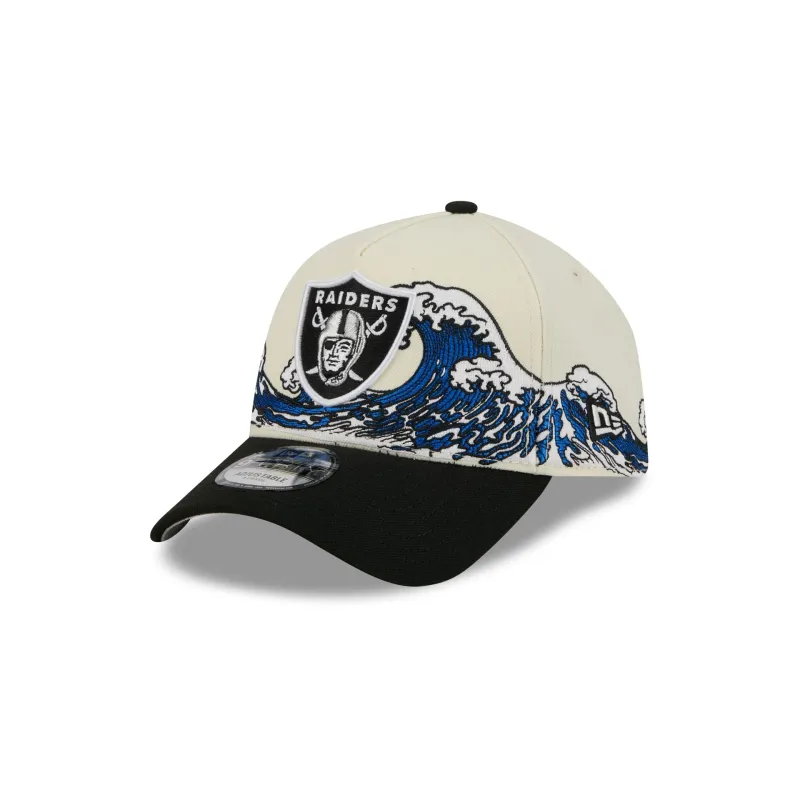 Las Vegas Raiders Tidal Flow 9FORTY A-Frame Snapback Hat sold by New Era