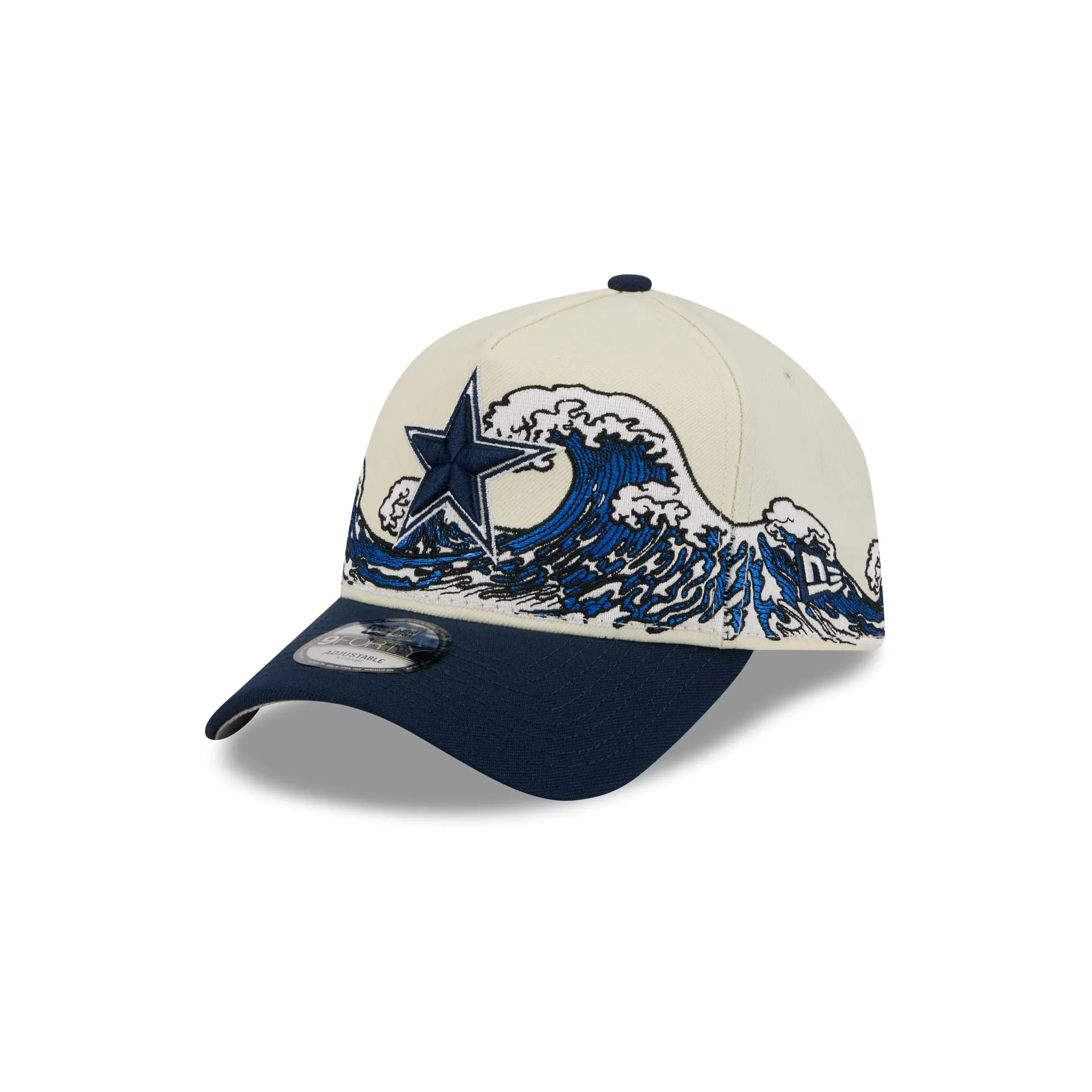 Dallas Cowboys Tidal Flow 9FORTY A-Frame Snapback Hat sold by New Era