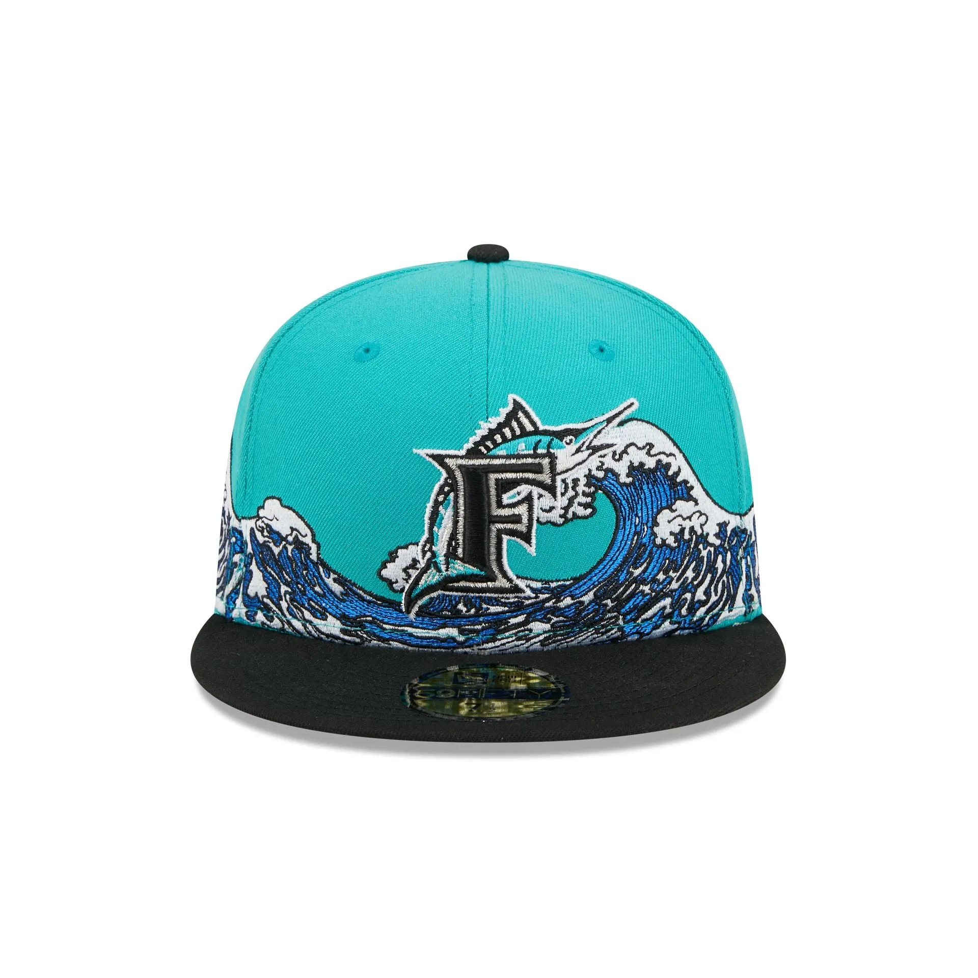 Miami Marlins Tidal Flow 59FIFTY Fitted Hat sold by New Era product image thumbnail 2