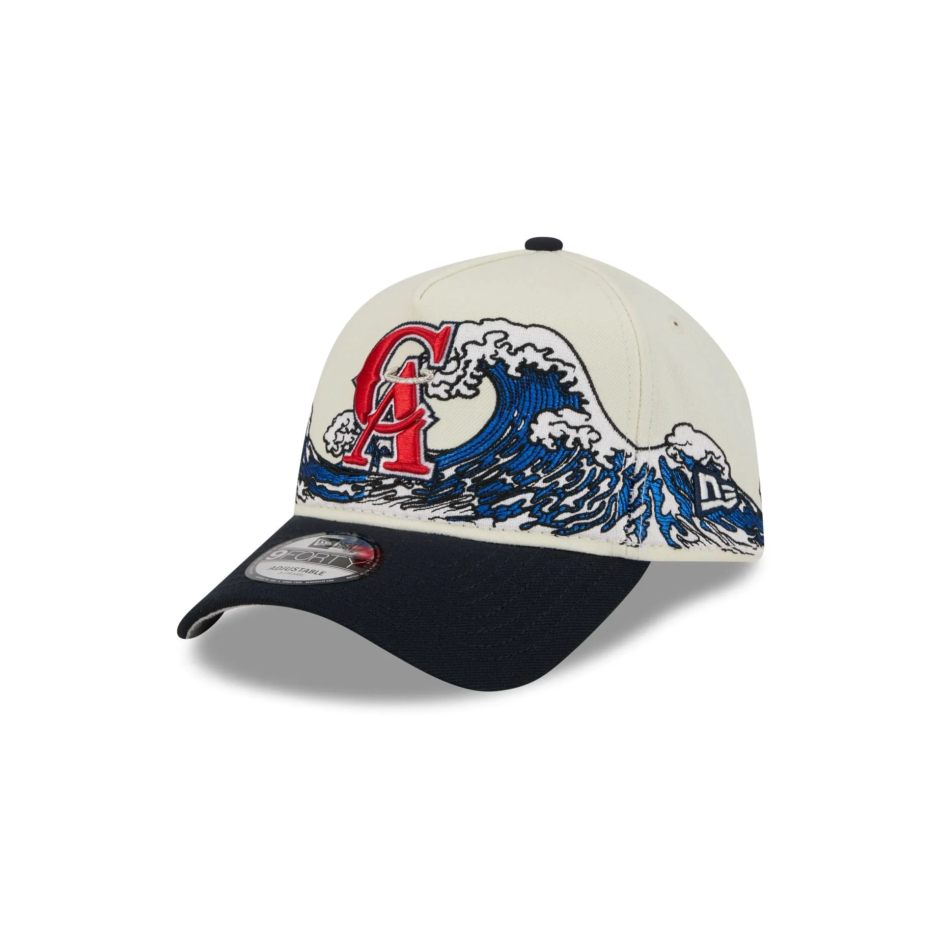 Los Angeles Angels Tidal Flow 9FORTY A-Frame Snapback Hat sold by New Era