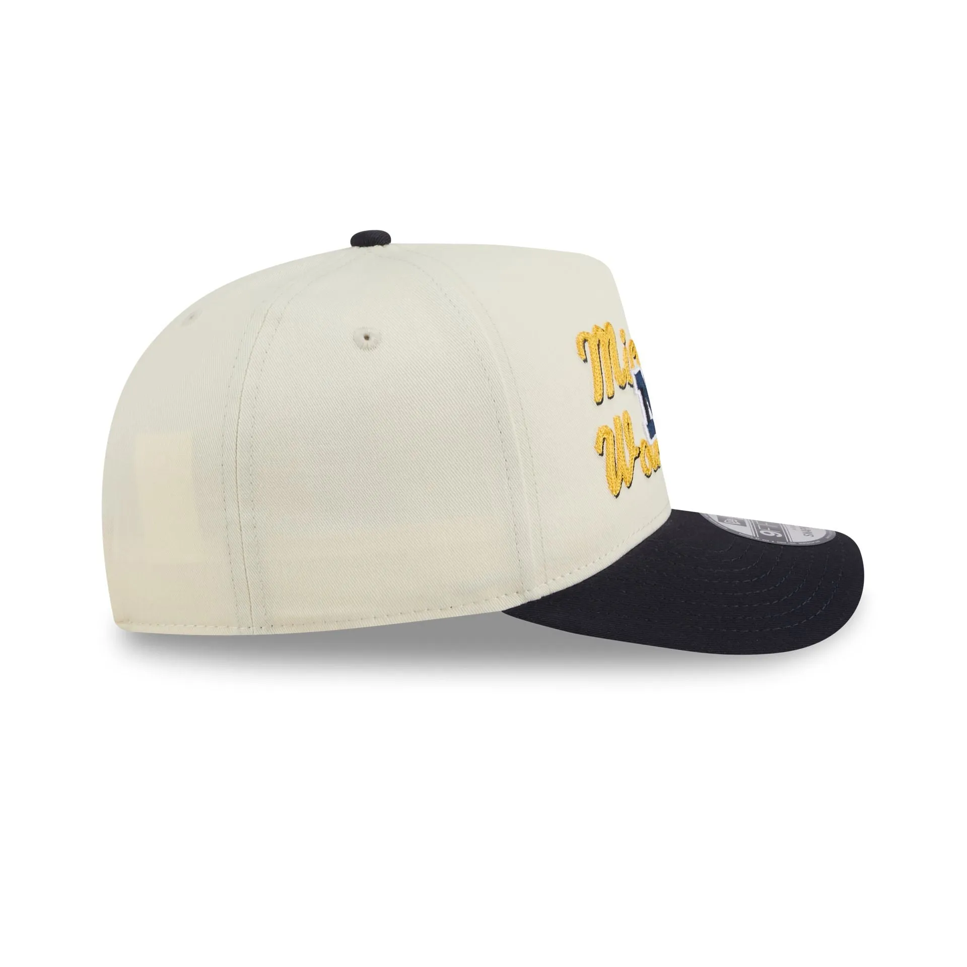 Michigan Wolverines Chainstitch 9FIFTY A-Frame Snapback Hat sold by New Era product image thumbnail 5