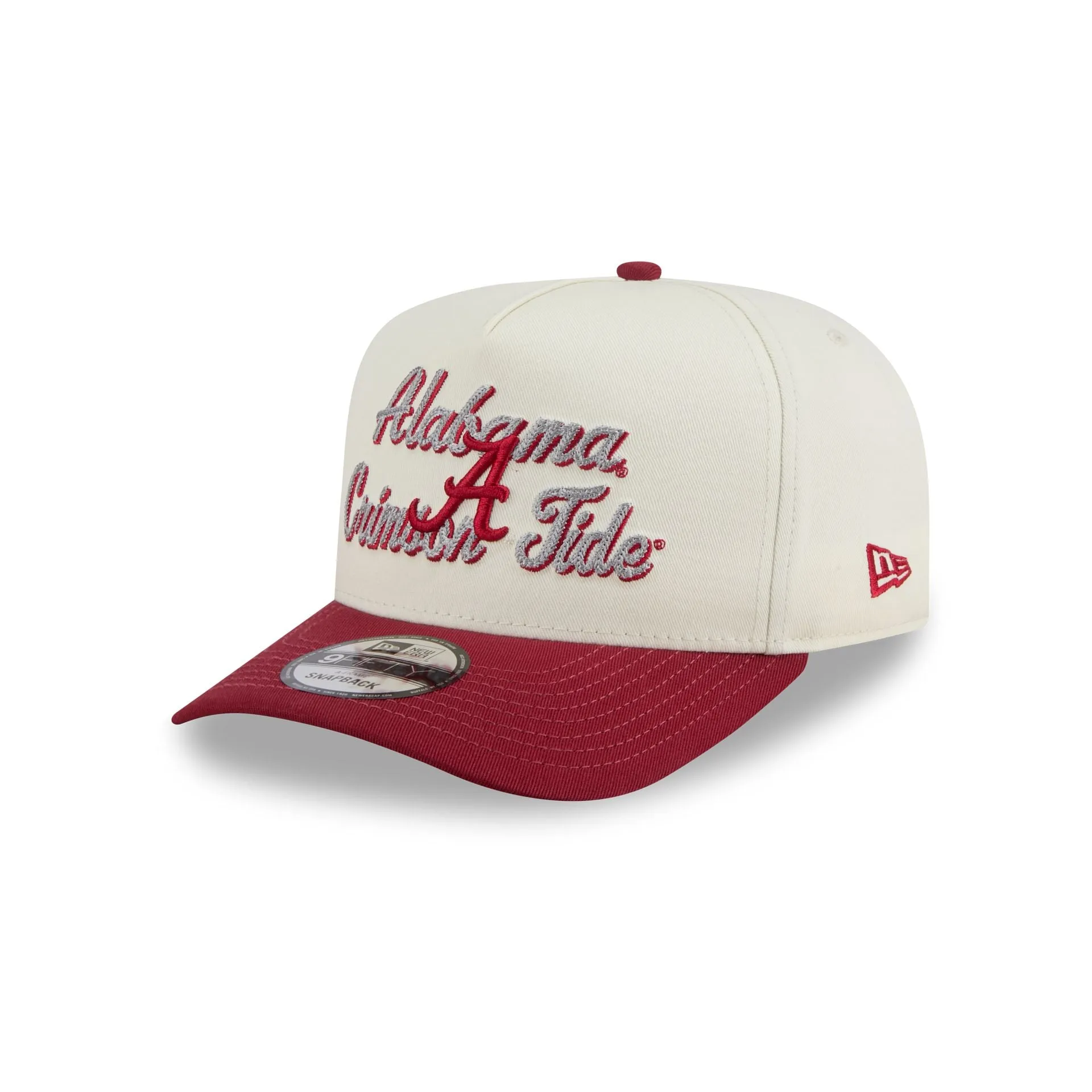 Alabama Crimson Tide Chainstitch 9FIFTY A-Frame Snapback Hat sold by New Era