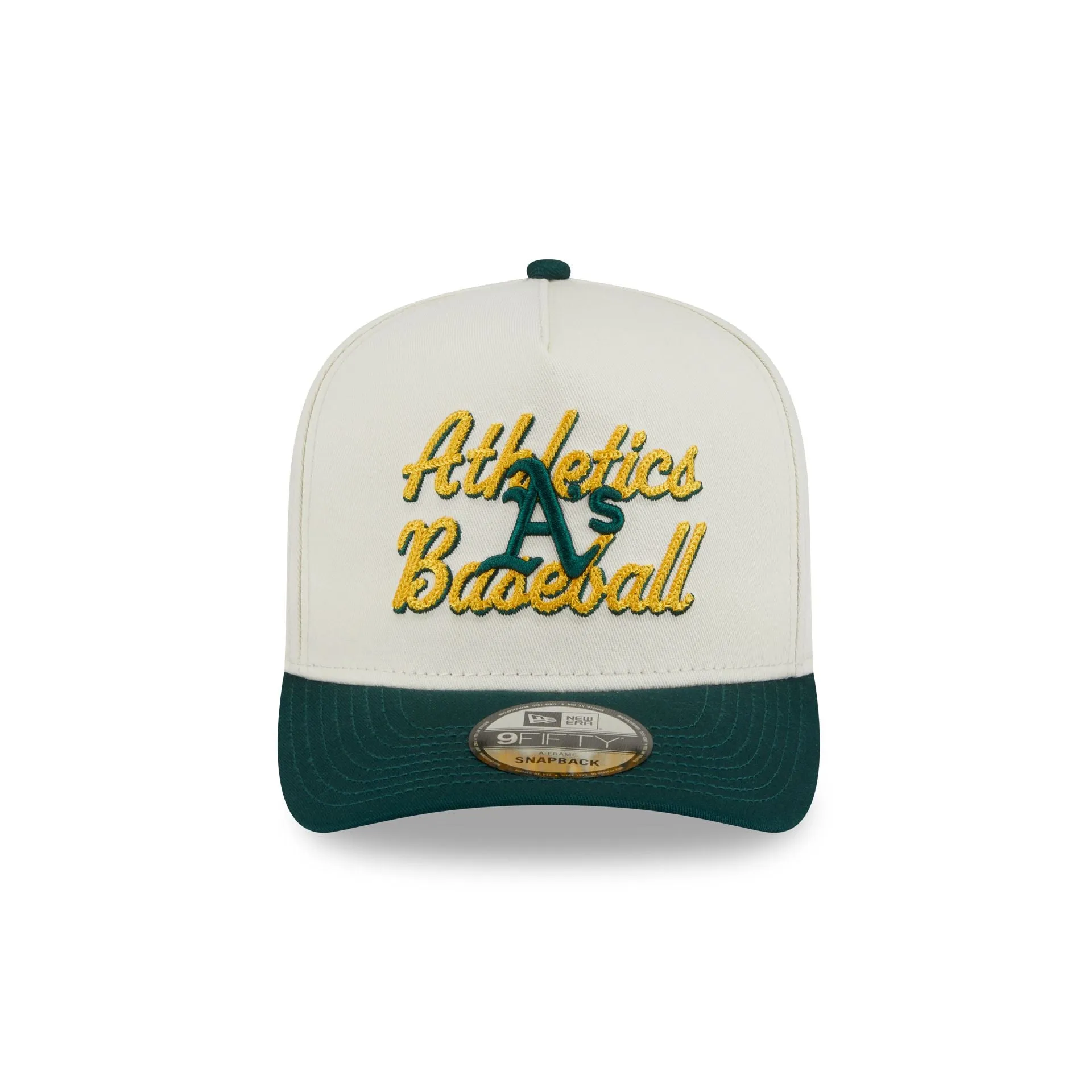 Athletics Chainstitch 9FIFTY A-Frame Snapback Hat sold by New Era product image thumbnail 2