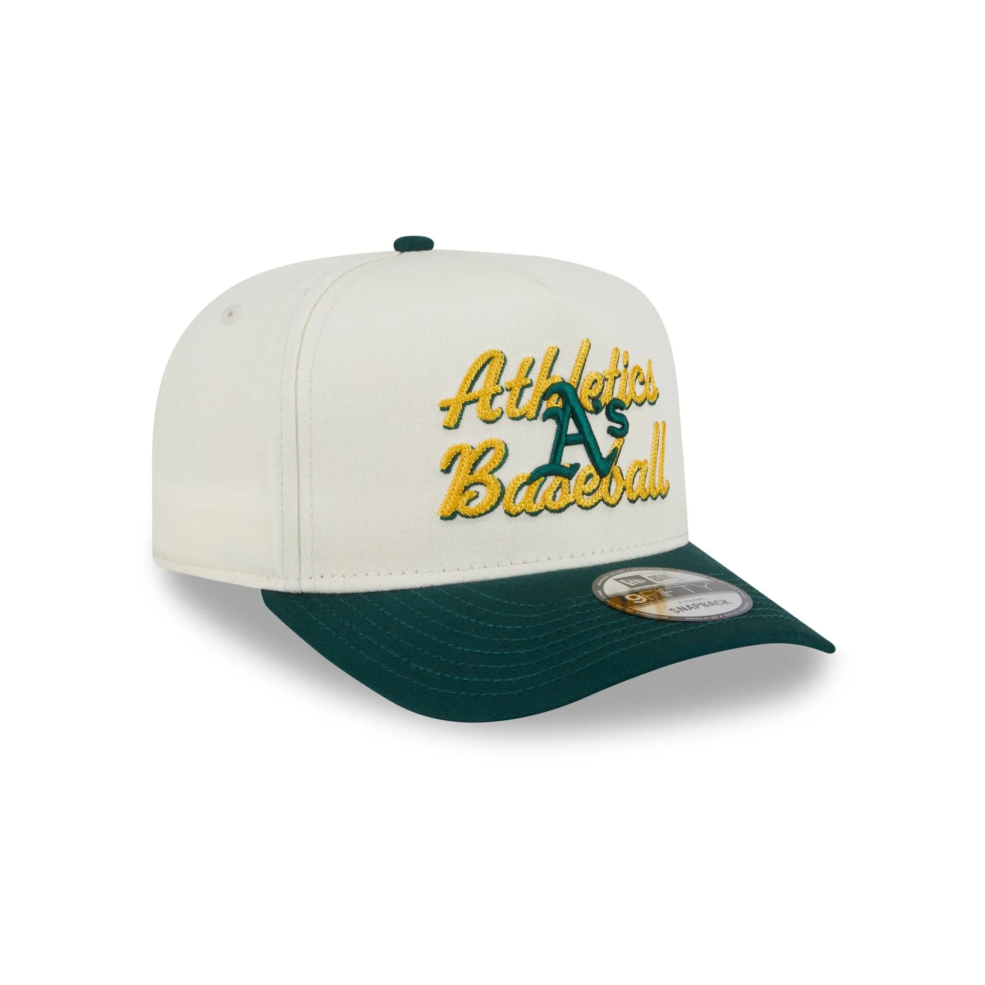 Athletics Chainstitch 9FIFTY A-Frame Snapback Hat sold by New Era product image thumbnail 3