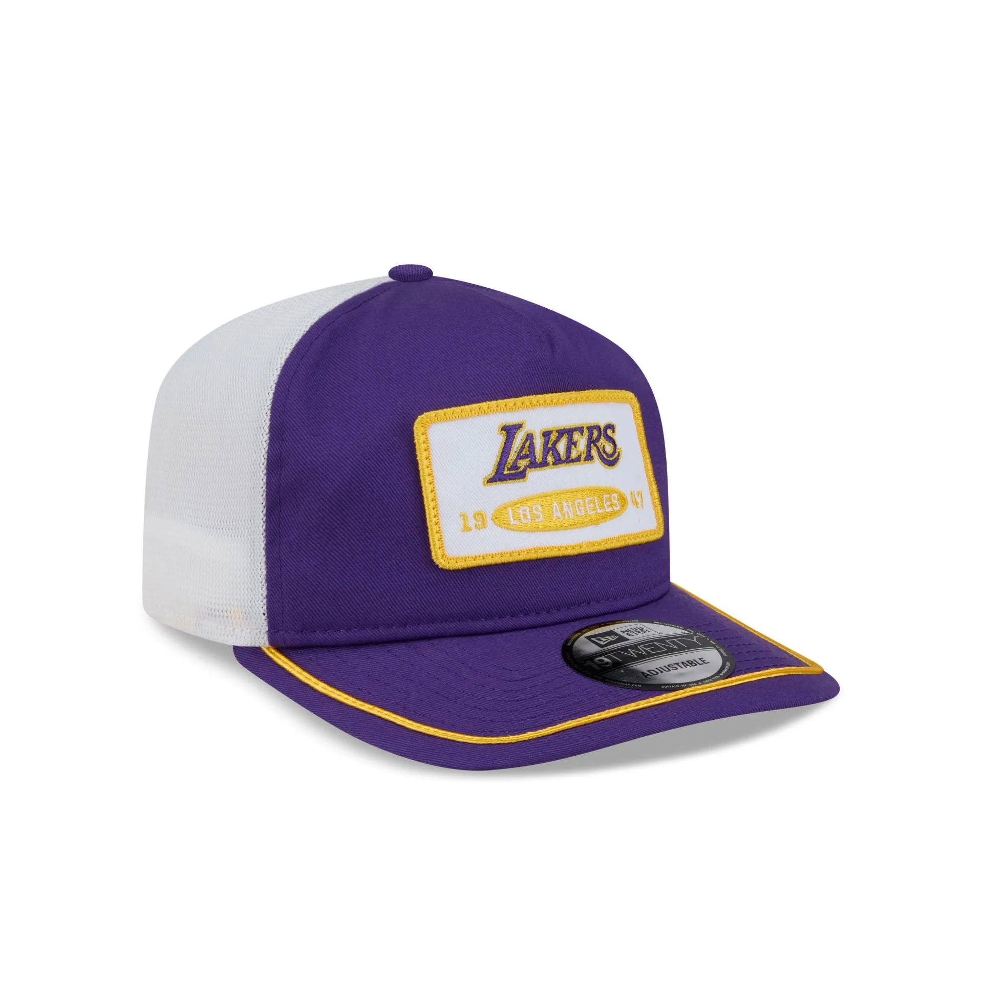 Los Angeles Lakers Patch 19TWENTY Trucker Hat sold by New Era product image thumbnail 3