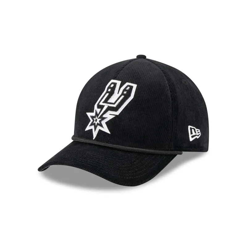 San Antonio Spurs Corduroy 9FORTY M-Crown A-Frame Snapback Hat sold by New Era